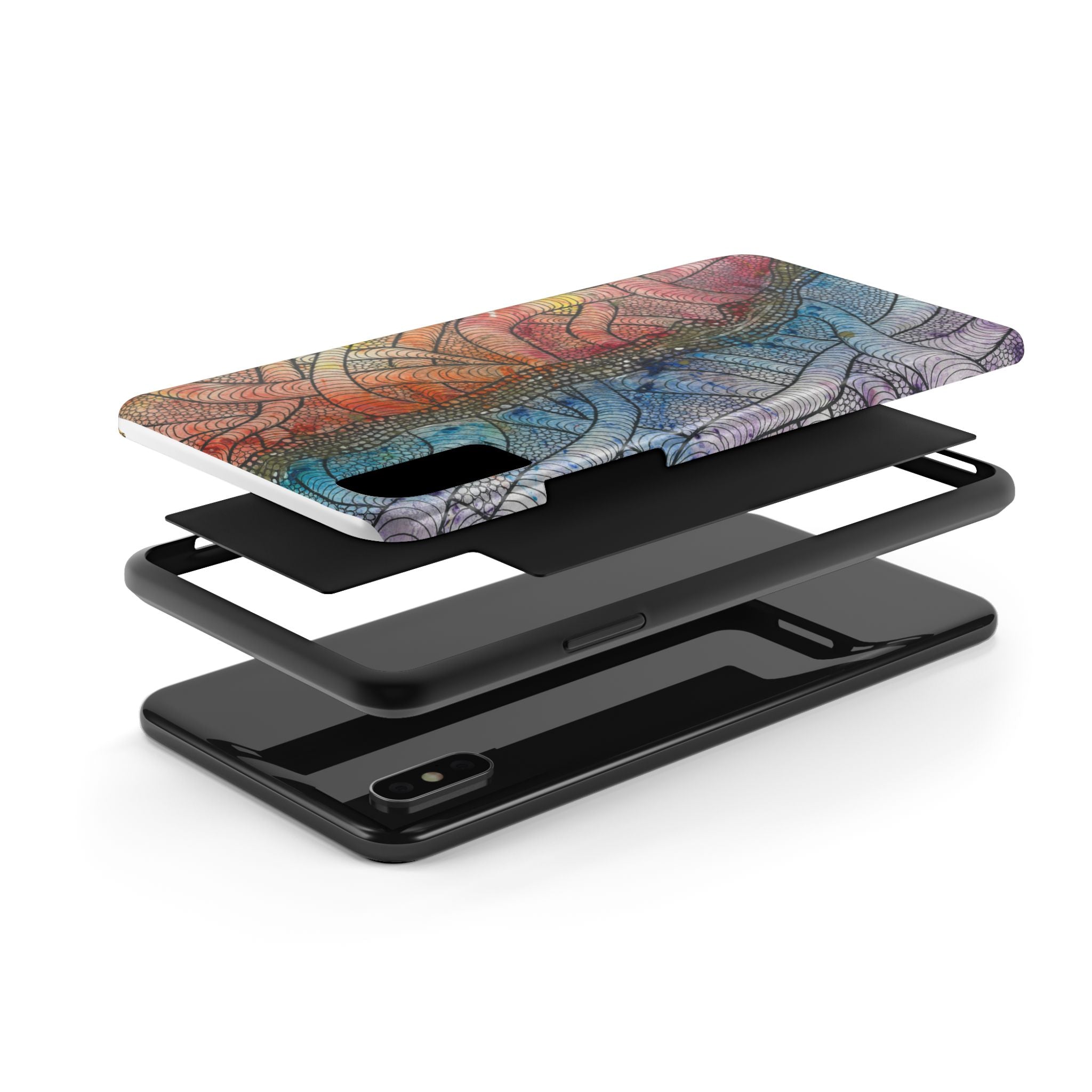 Tough Phone Case - All iPhones and Samsung Galaxys - Exciting Abstract Design #72 After The End