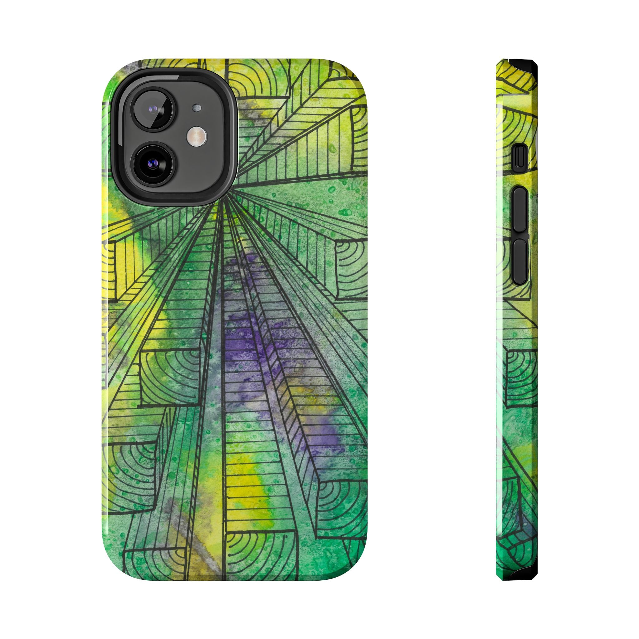 Tough Phone Case - All iPhones and Samsung Galaxys - Exciting Abstract Design #89 The Wayseers