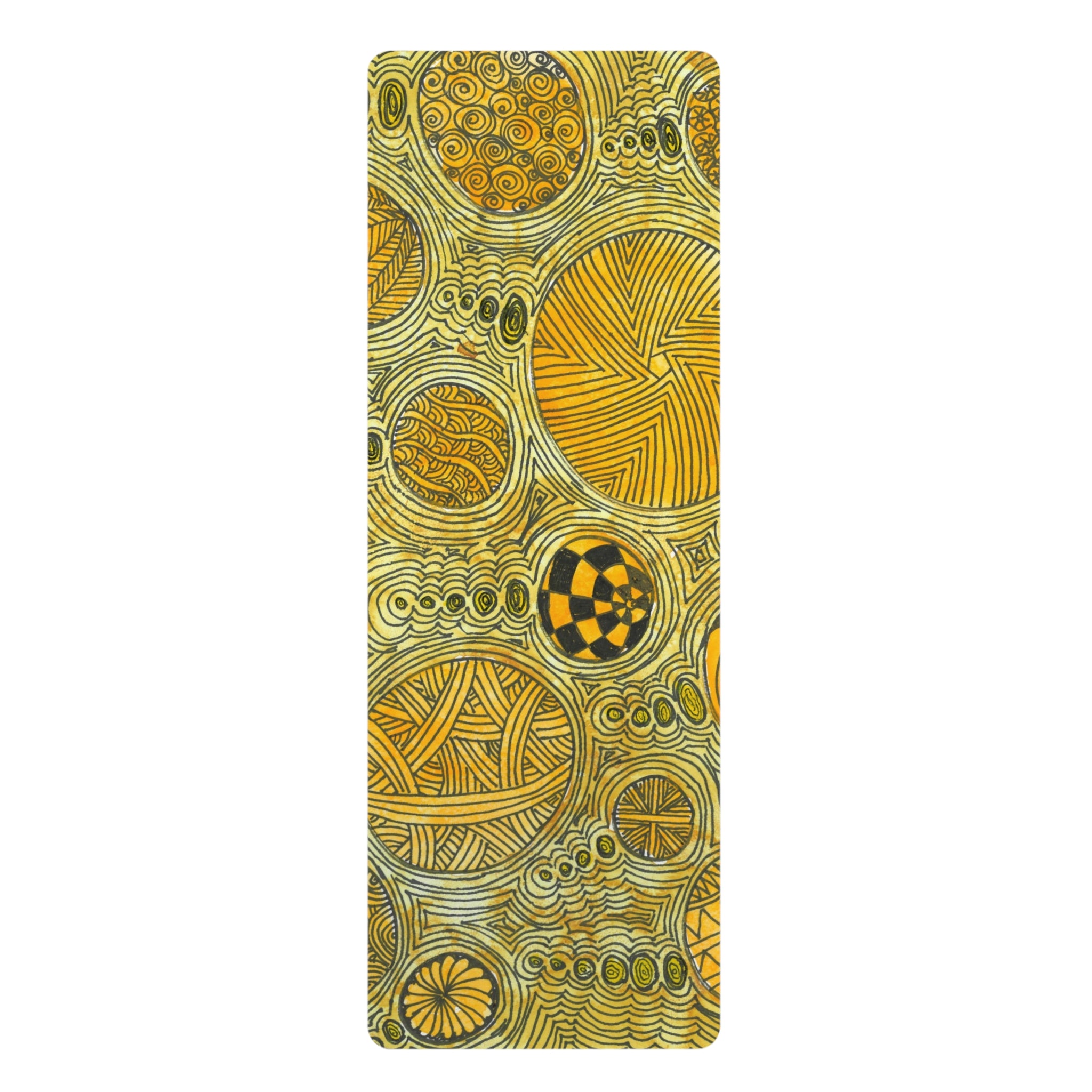 Yoga Mats and Gym Mats. Colourful Abstract Designs. Perfect for Home, Yoga or Gym Class, or a Special Gift #38 The Conversationalist