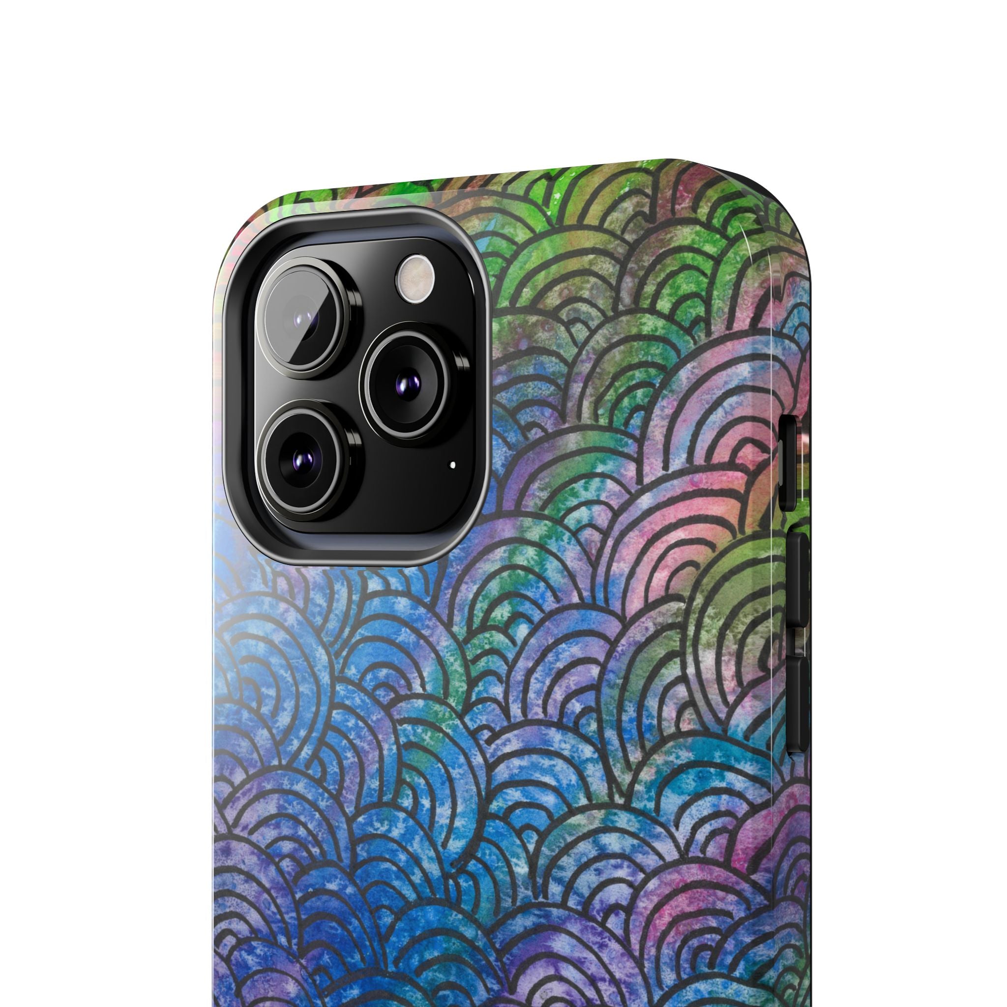 Tough Phone Case - All iPhones and Samsung Galaxys - Exciting Abstract Design #84 Ah! The Past