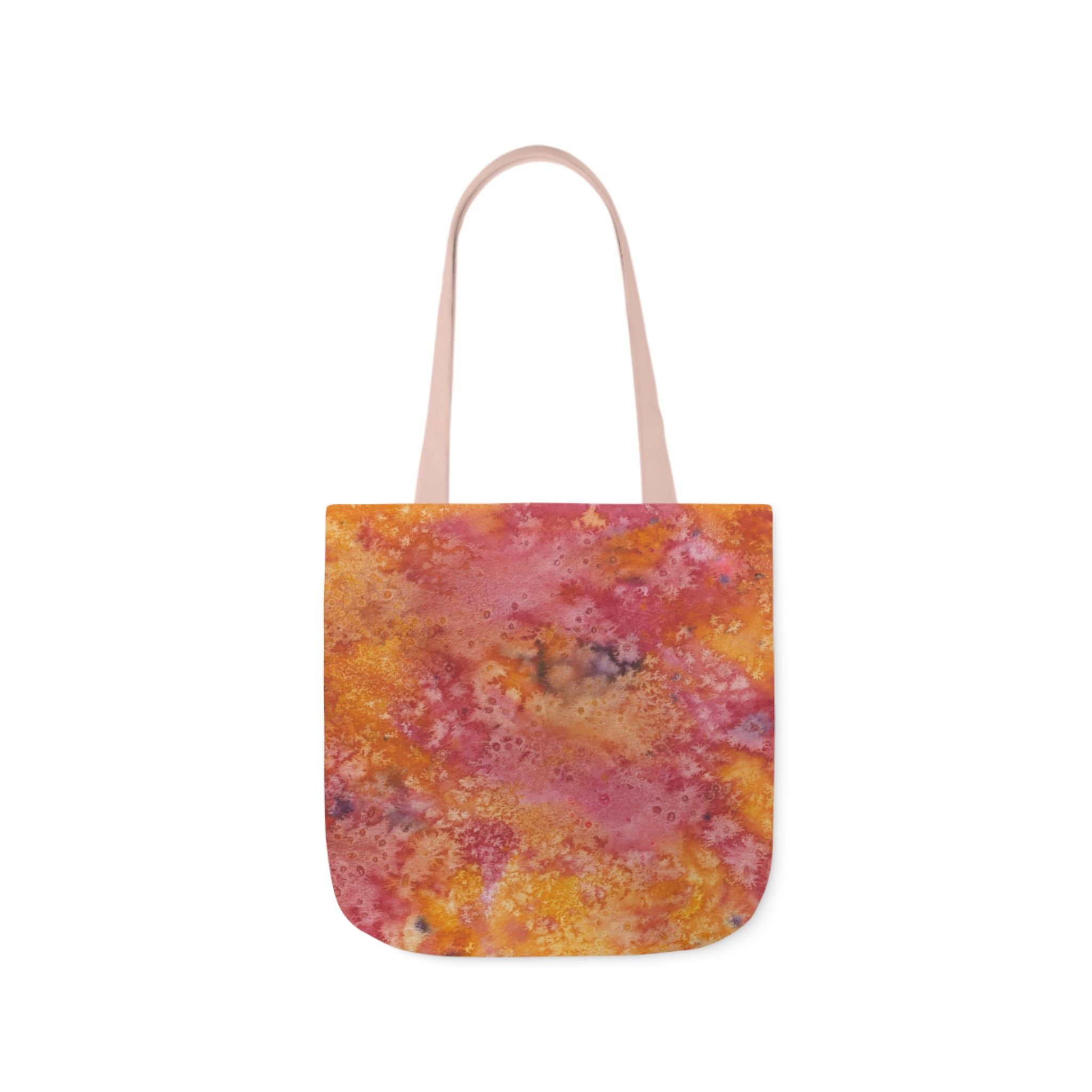 Canvas Tote Bags, Colourful Abstract Designs, 5-Color Straps, 3 Sizes.  For Family and friends or a Special Gift #54 Heaven Can Wait