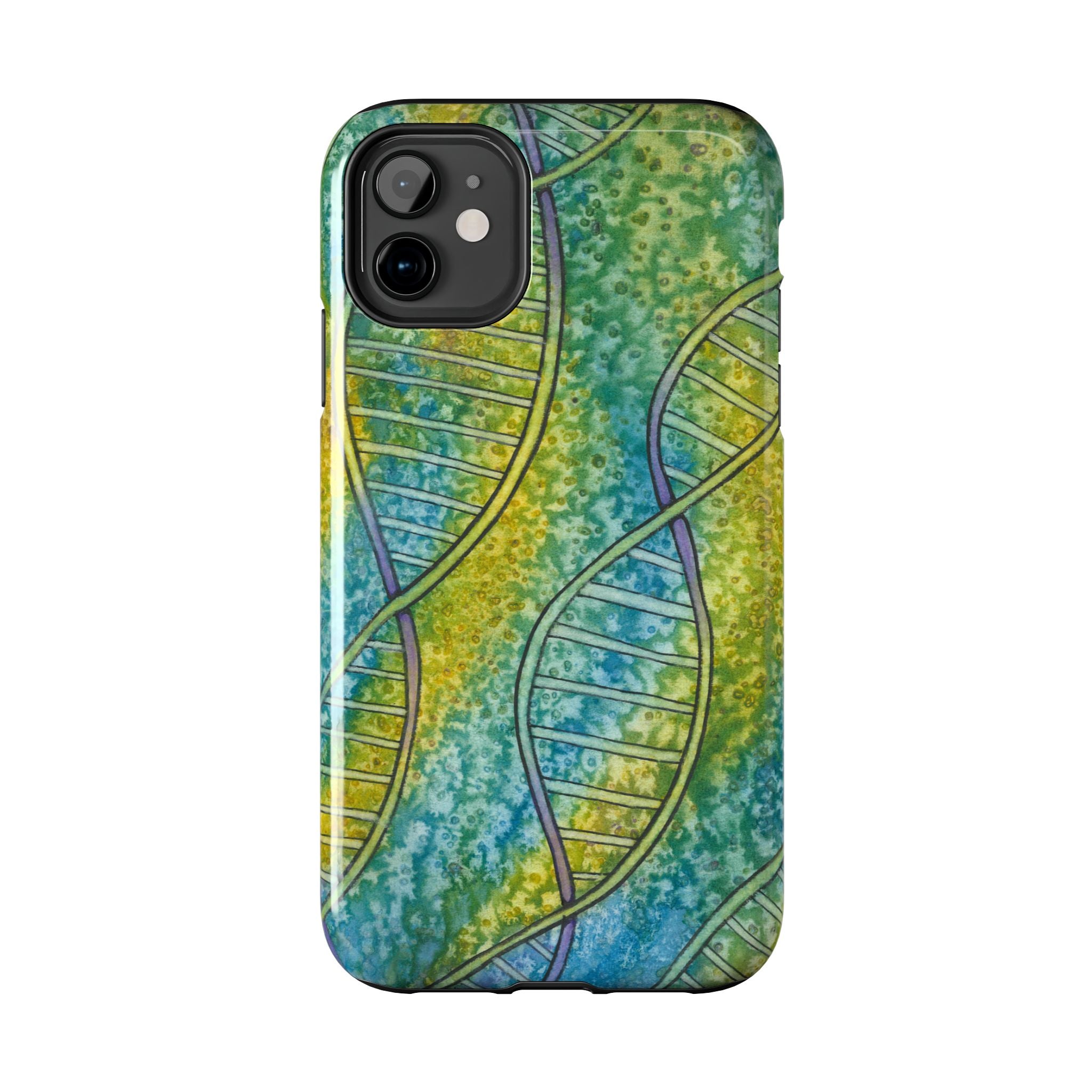 Tough Phone Case - All iPhones and Samsung Galaxys - Exciting Abstract Design #99 Crop of DNA