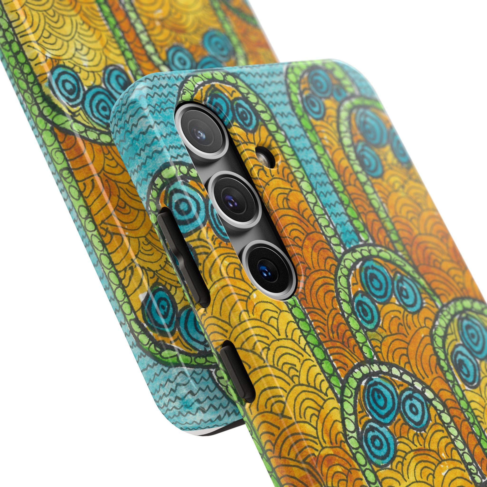 Tough Phone Case - All iPhones and Samsung Galaxys - Exciting Abstract Design #87 Belgrade Impressions - Serbia