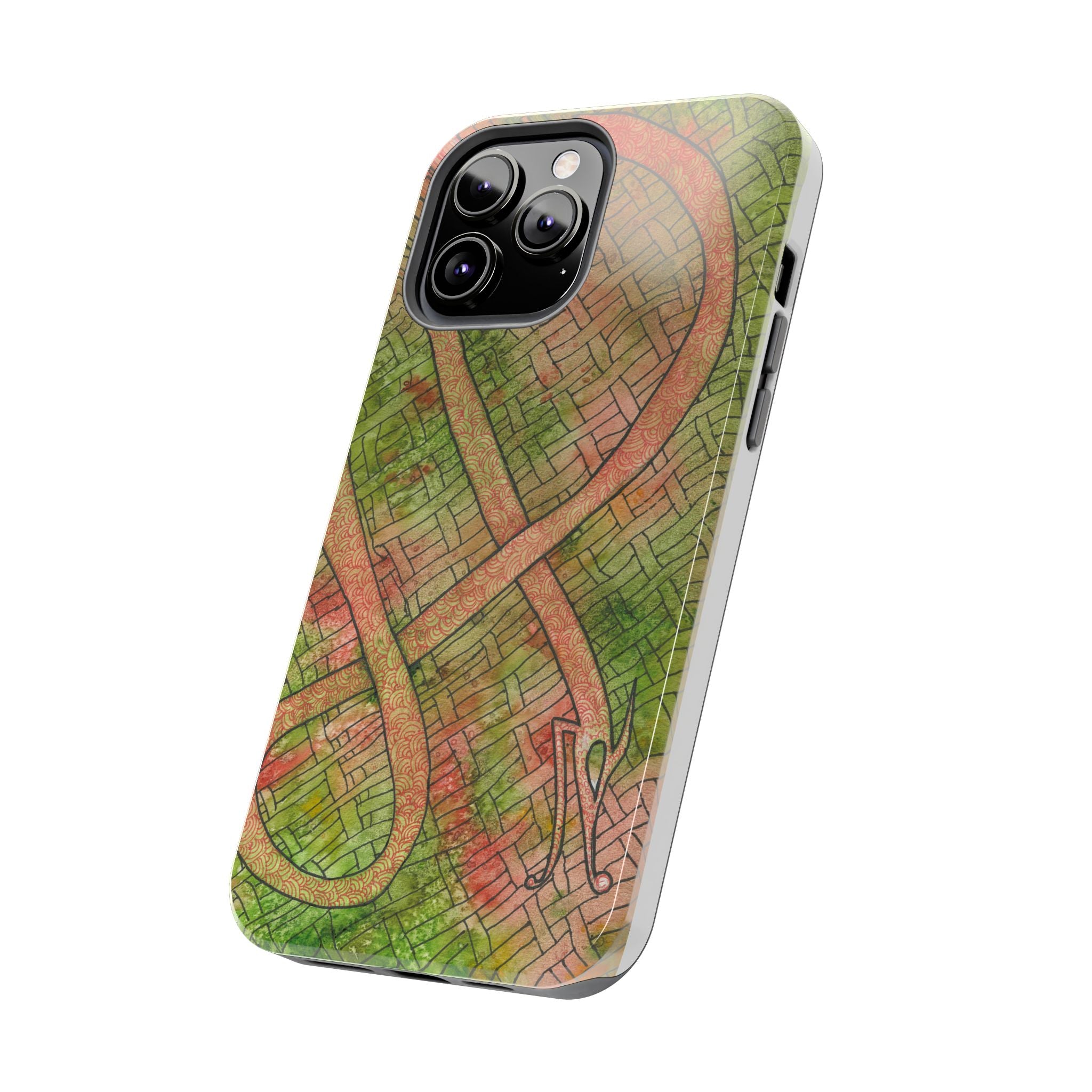 Tough Phone Case - All iPhones and Samsung Galaxys - Exciting Abstract Design #57 Celtic Flavours