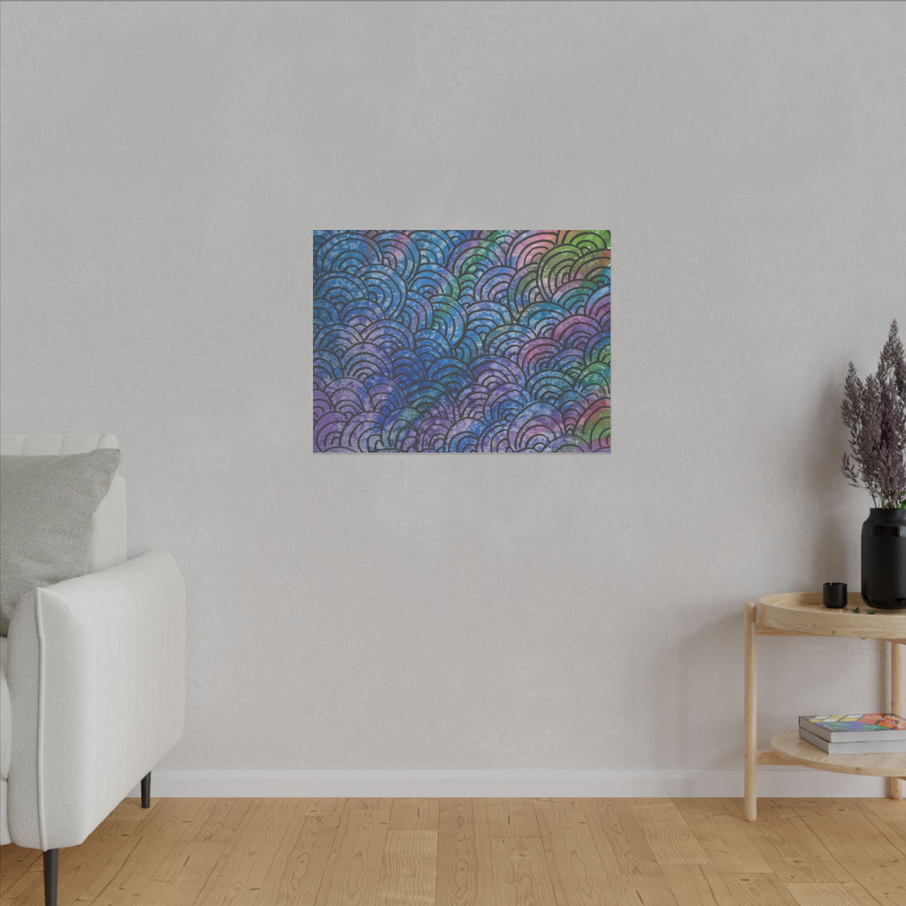 Large Colourful Wall Art, Canvas Prints, For Office, Bedroom or Living Room, or Special Gift #84 Ah! The Past