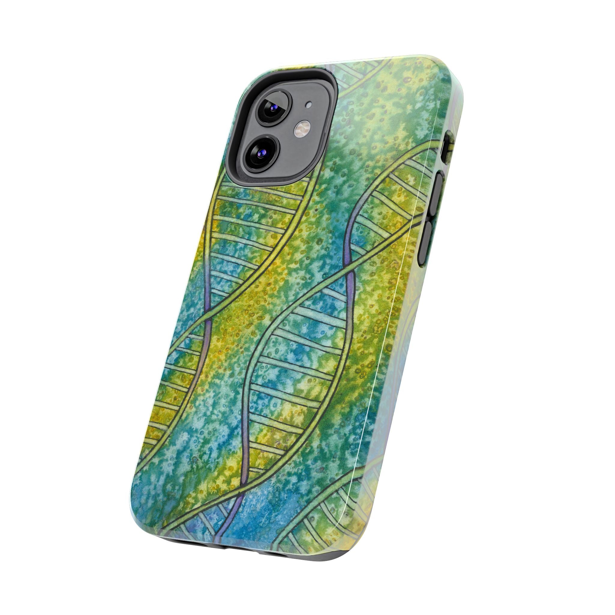 Tough Phone Case - All iPhones and Samsung Galaxys - Exciting Abstract Design #99 Crop of DNA