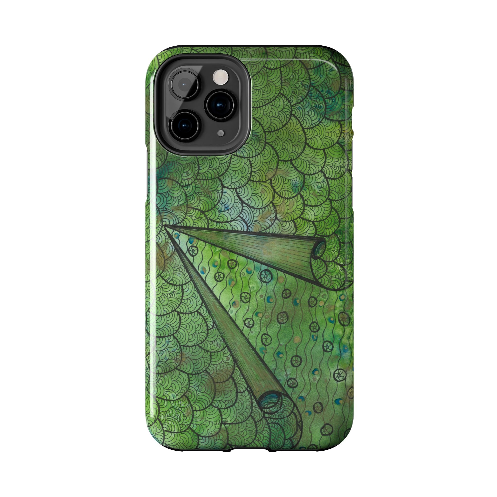 Tough Phone Case - All iPhones and Samsung Galaxys - Exciting Abstract Design #69 New Horizons