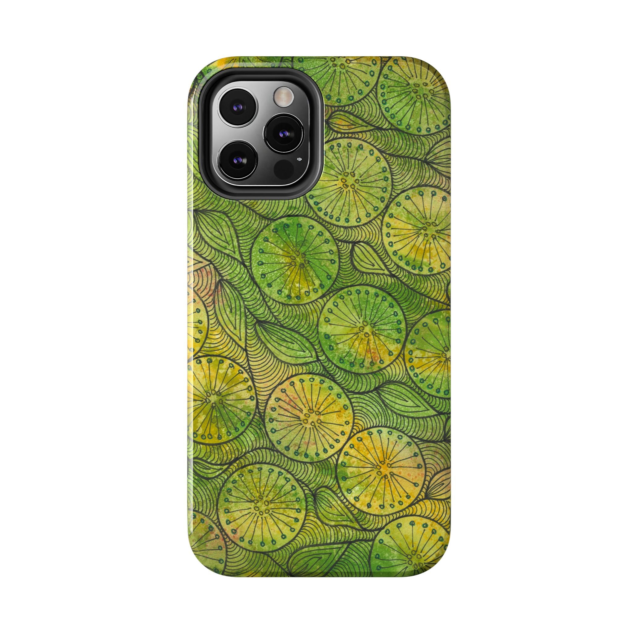 Tough Phone Case - All iPhones and Samsung Galaxys - Exciting Abstract Design #63 Margarita Mondays