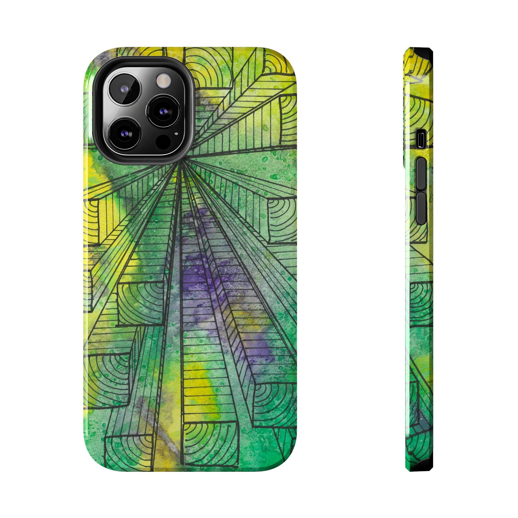 Tough Phone Case - All iPhones and Samsung Galaxys - Exciting Abstract Design #89 The Wayseers