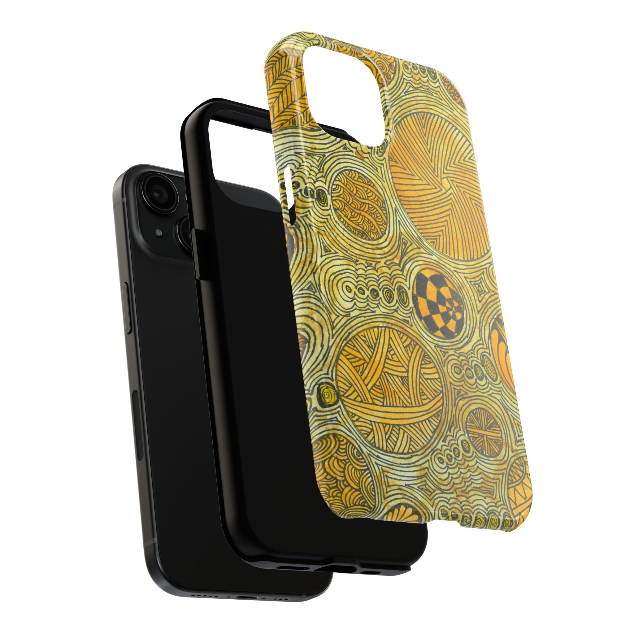 Tough Phone Case - All iPhones and Samsung Galaxys - Exciting Abstract Design #38 The Conversationalist