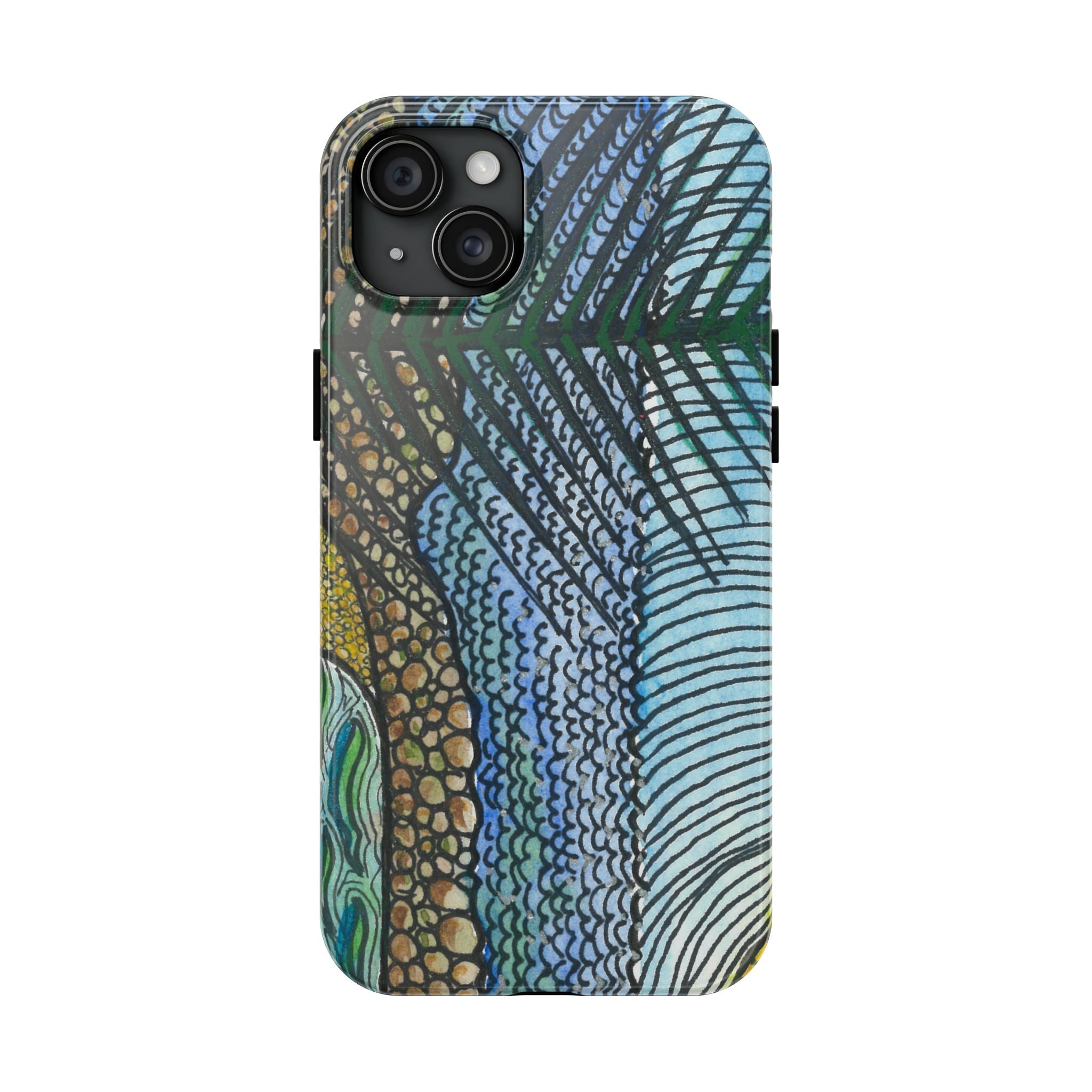 Tough Phone Case - All iPhones and Samsung Galaxys - Exciting Abstract Design #47 Cottesloe