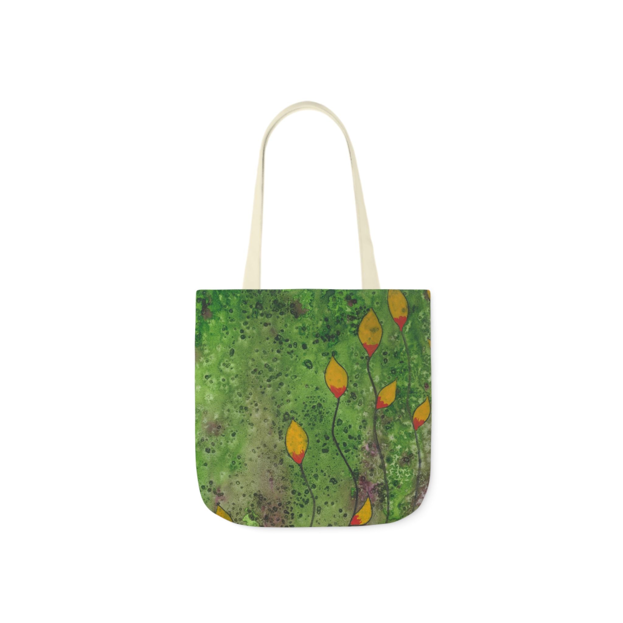 Canvas Tote Bags, Colourful Abstract Designs, 5-Color Straps, 3 Sizes.  For Family and friends or a Special Gift #98 HOPE