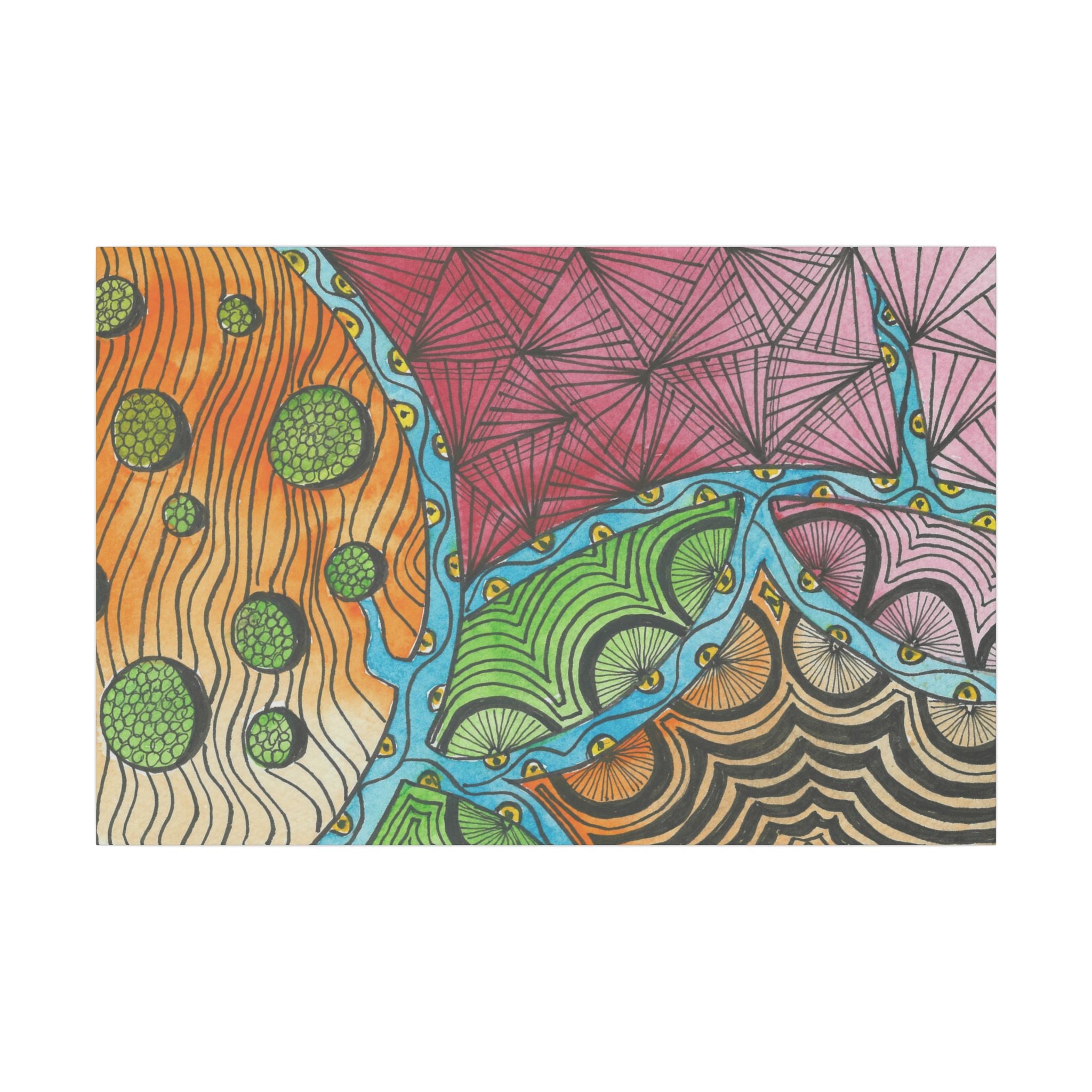 Large Colourful Wall Art, Canvas Prints, For Office, Bedroom or Living Room, or Special Gift #11 Today's The Day