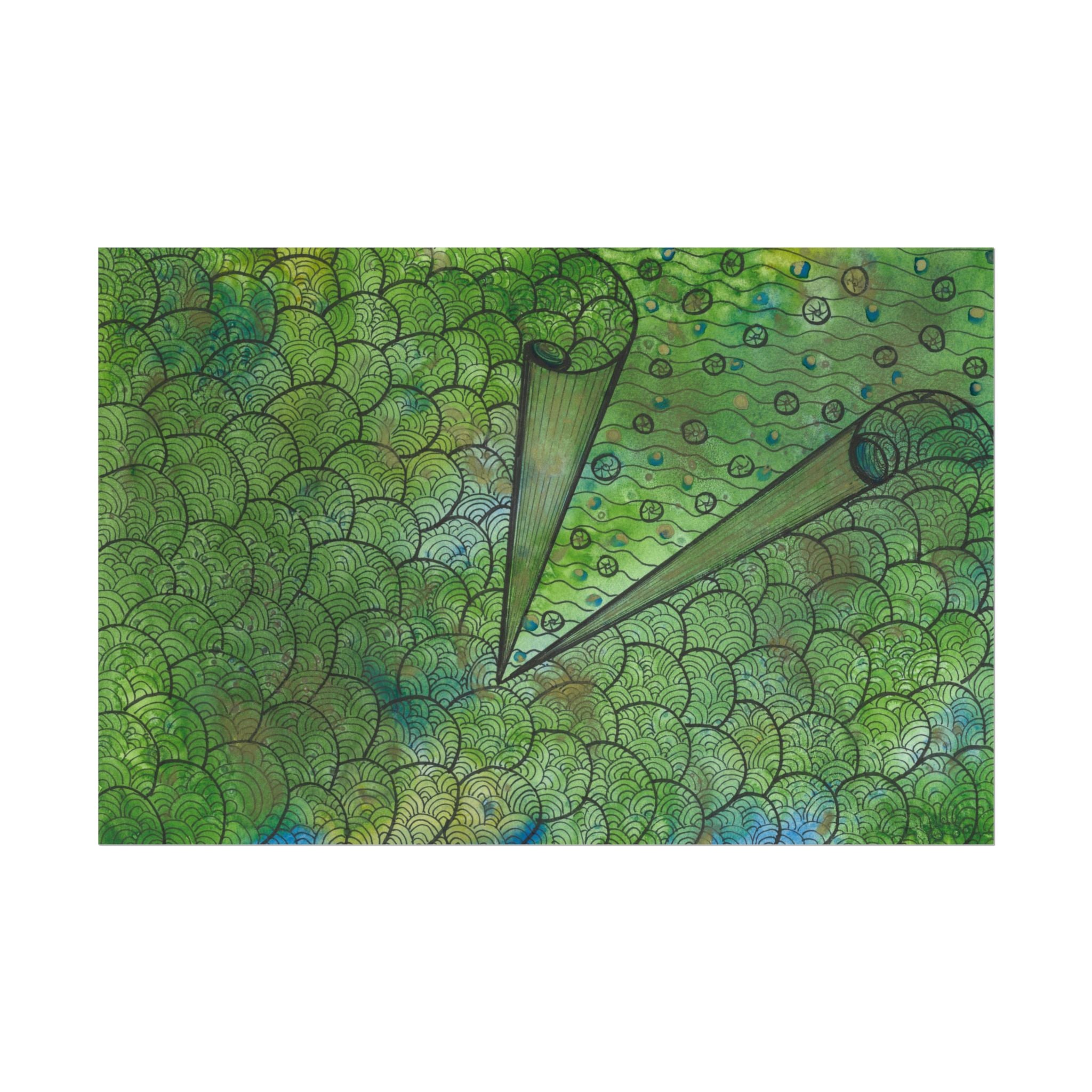 Large Colourful Wall Art, Posters & Prints, For Office, Bedroom or Living Room, or Special Gift #69 New Horizons