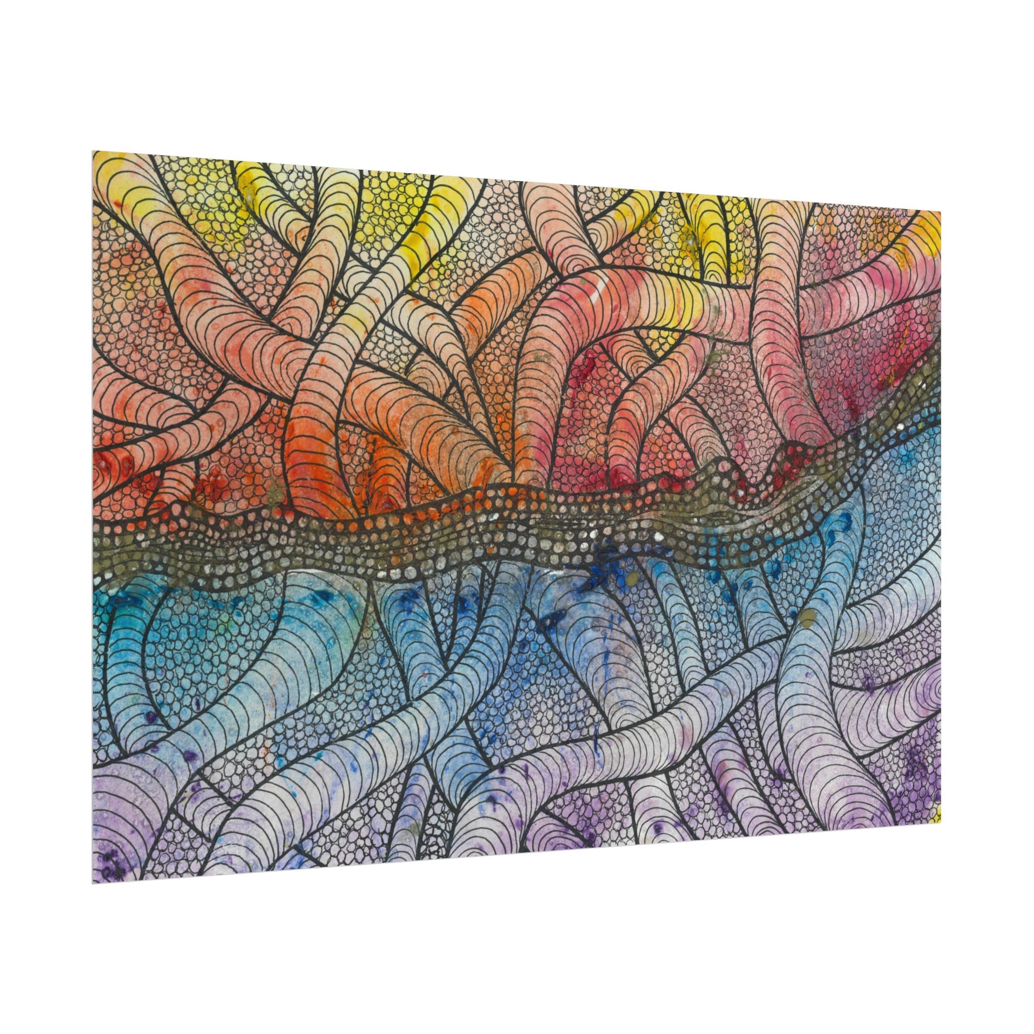 Large Colourful Wall Art, Posters & Prints, For Office, Bedroom or Living Room, or Special Gift #72 After The End