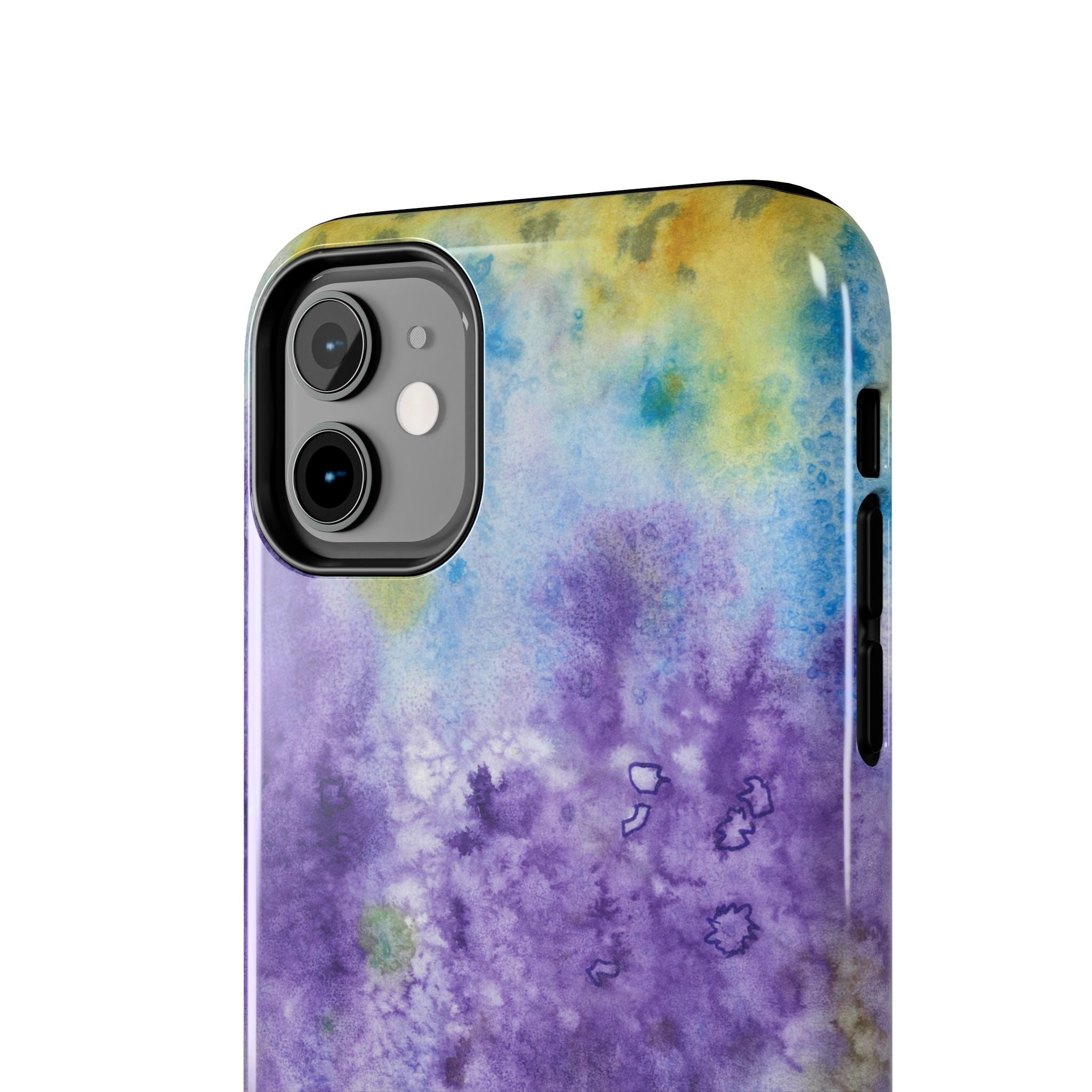 Tough Phone Case - All iPhones and Samsung Galaxys - Exciting Abstract Design #74 Lavender Fields