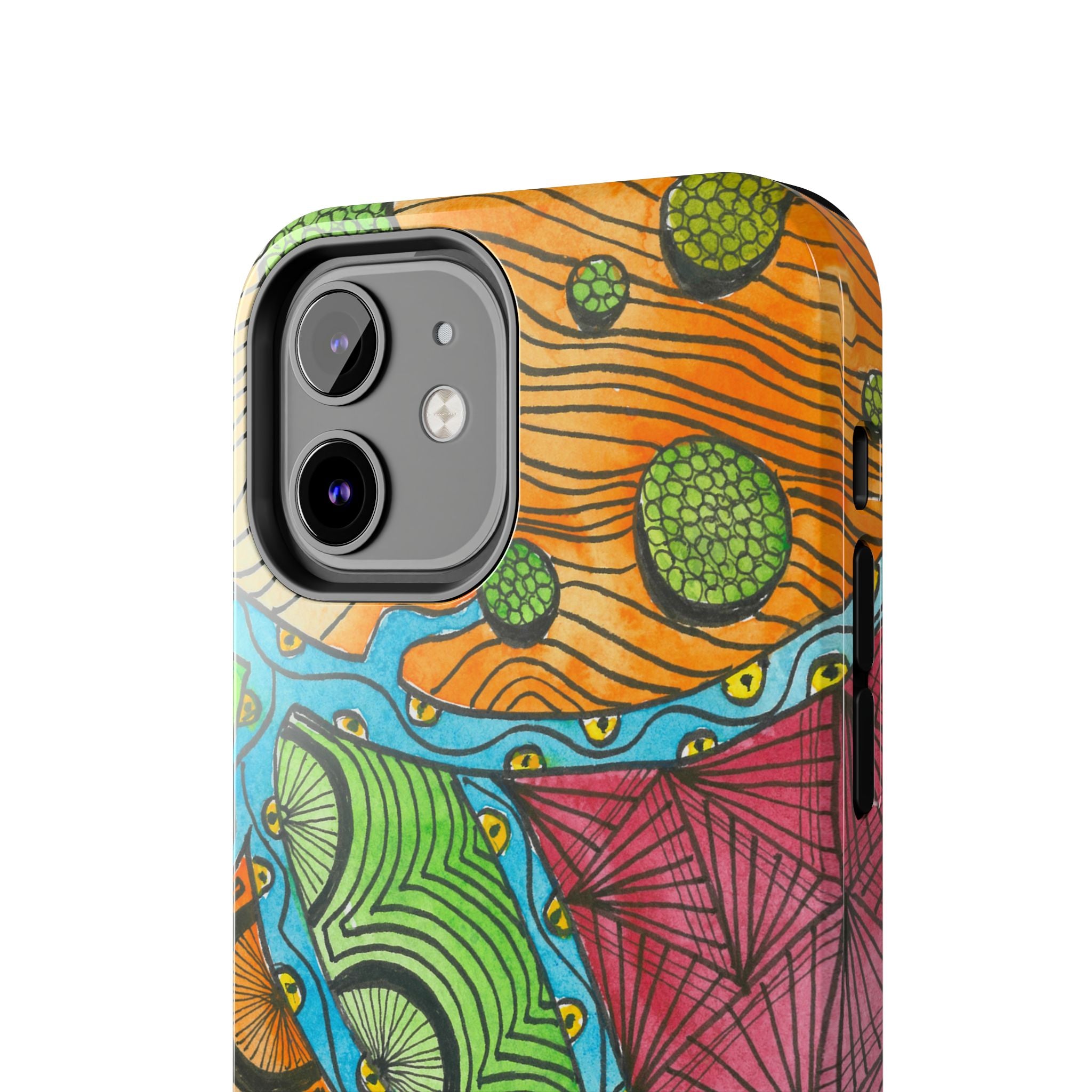 Tough Phone Case - All iPhones and Samsung Galaxys - Exciting Abstract Design #11 Today's The Day
