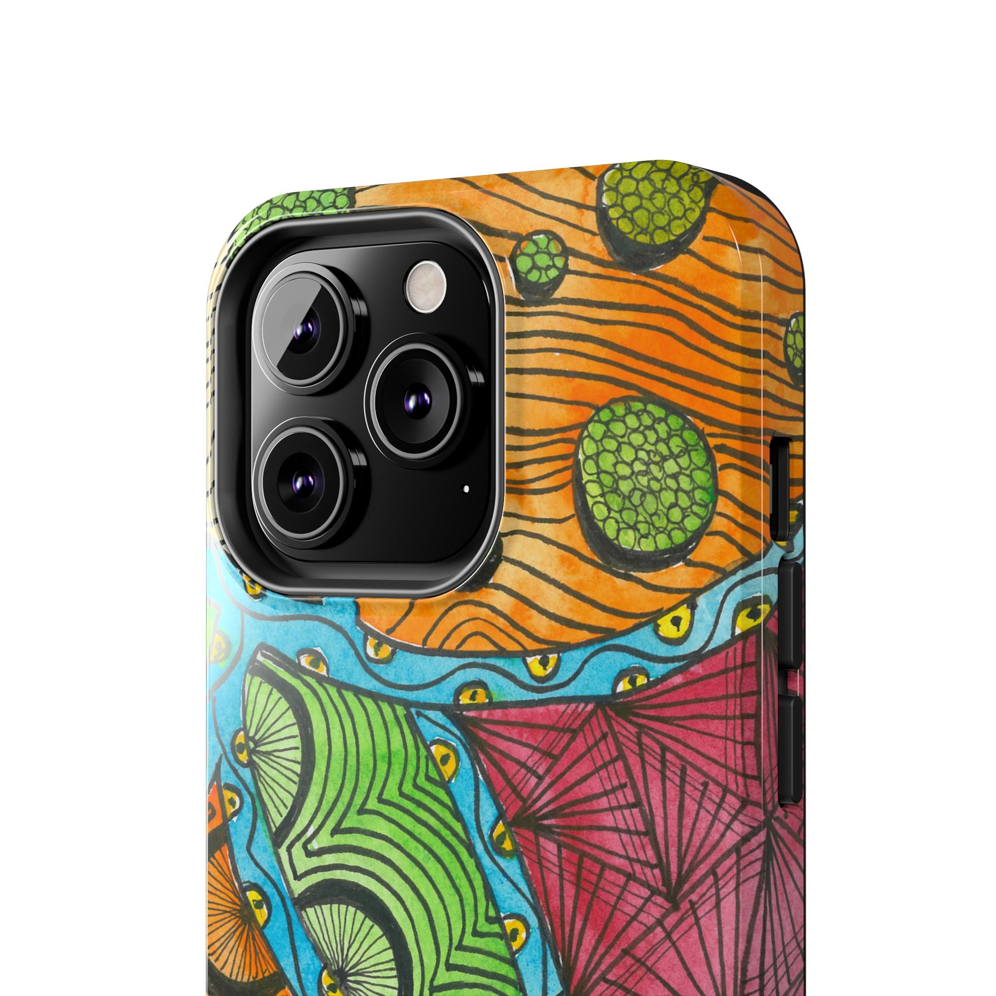 Tough Phone Case - All iPhones and Samsung Galaxys - Exciting Abstract Design #11 Today's The Day