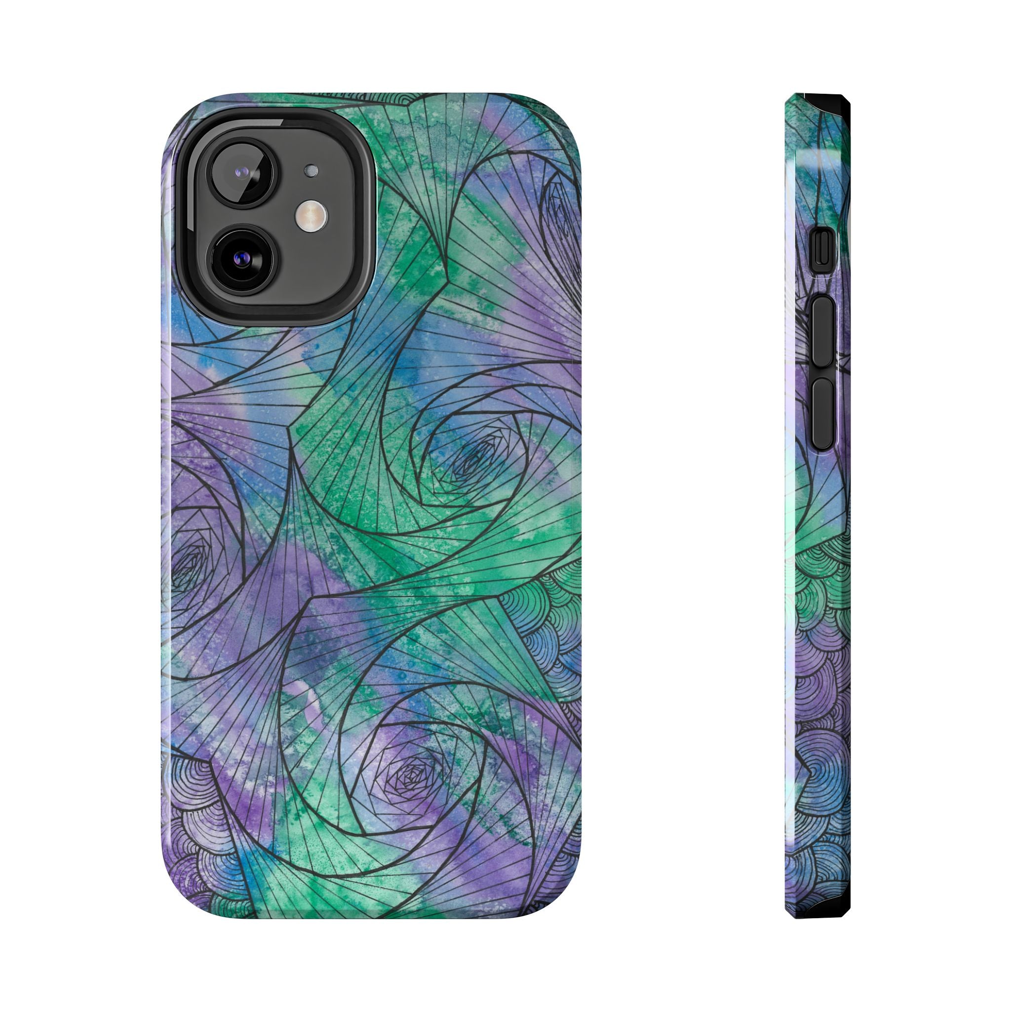 Tough Phone Case - All iPhones and Samsung Galaxys - Exciting Abstract Design  #50 If Not Now When