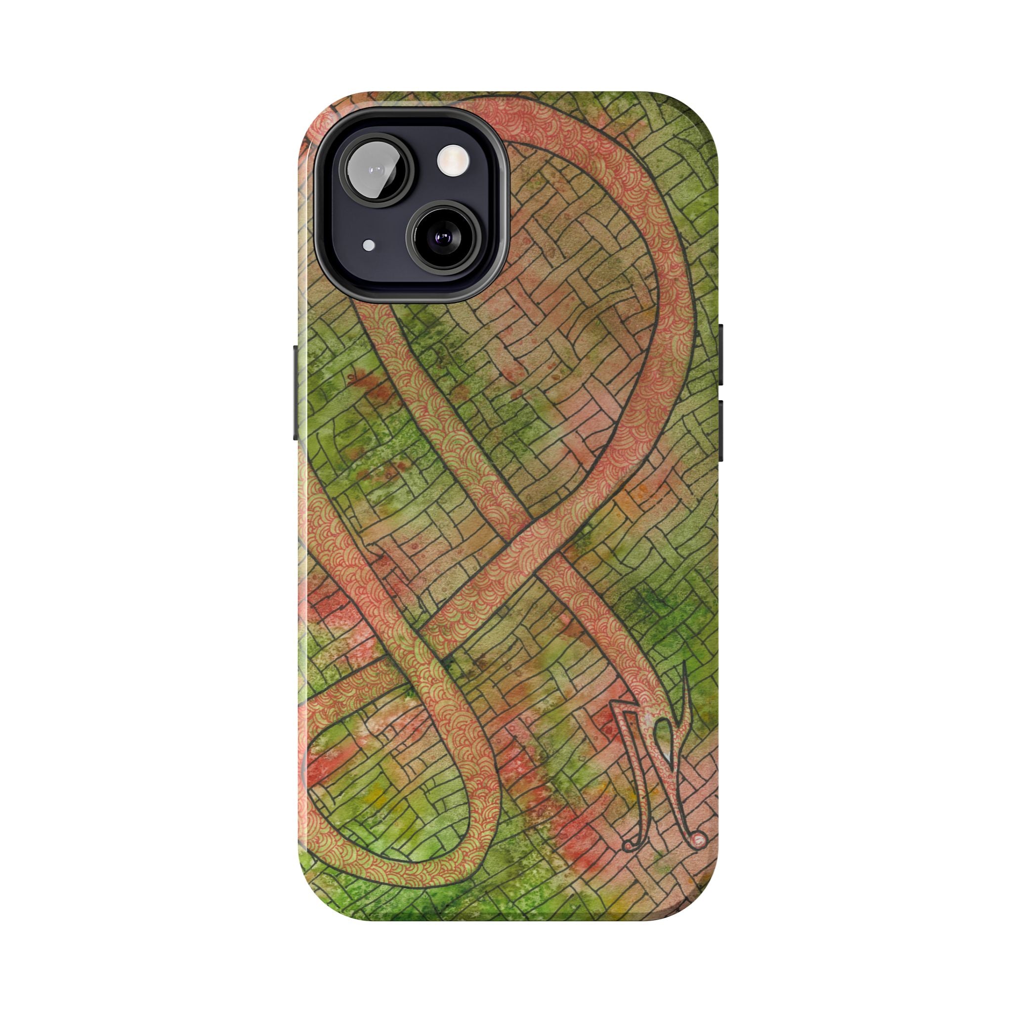 Tough Phone Case - All iPhones and Samsung Galaxys - Exciting Abstract Design #57 Celtic Flavours