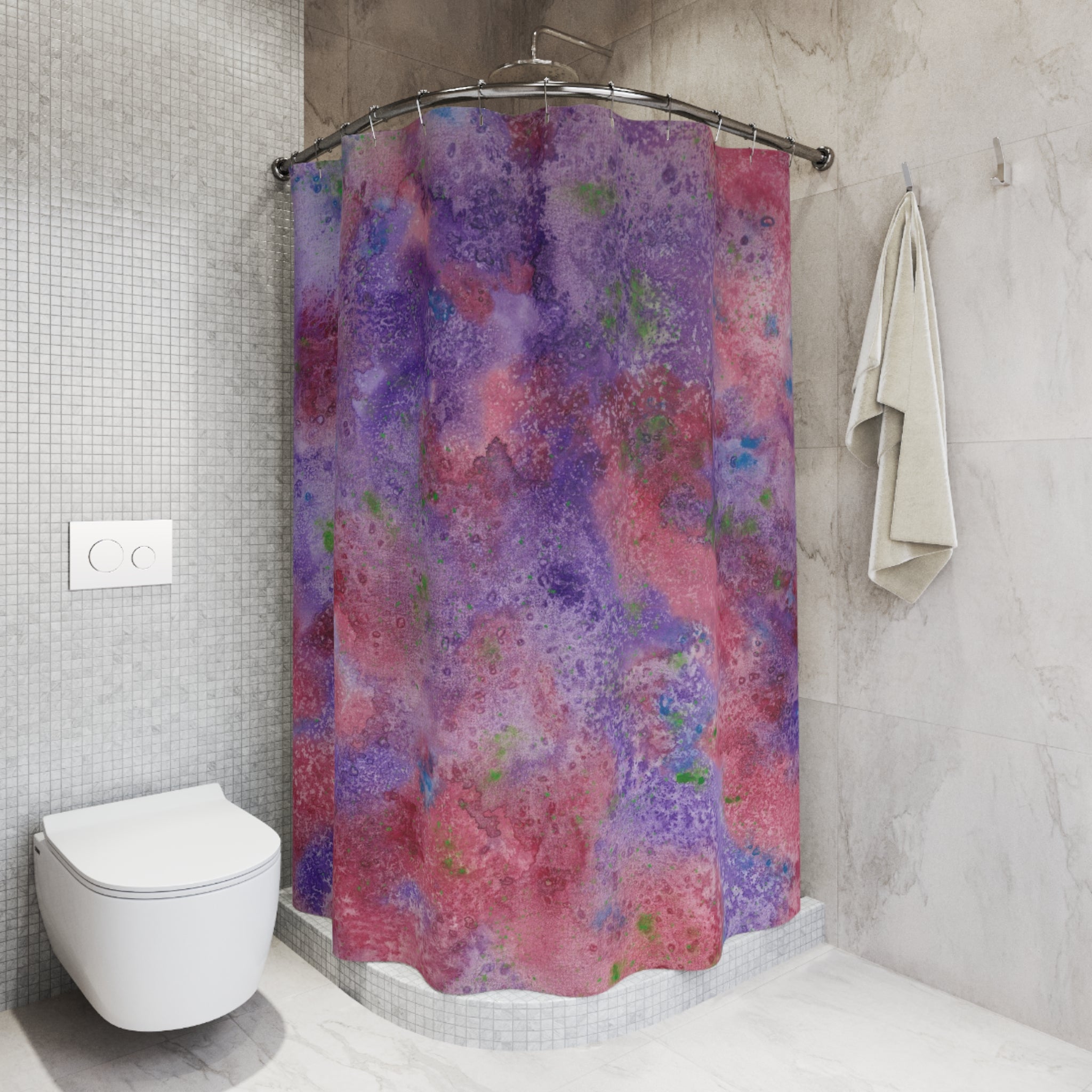 Beautiful Shower Curtains to Refresh Your Bathroom. Colourful Abstract Designs. Perfect For Your Bathroom or Special House-Warming Gift #62 Resolutions