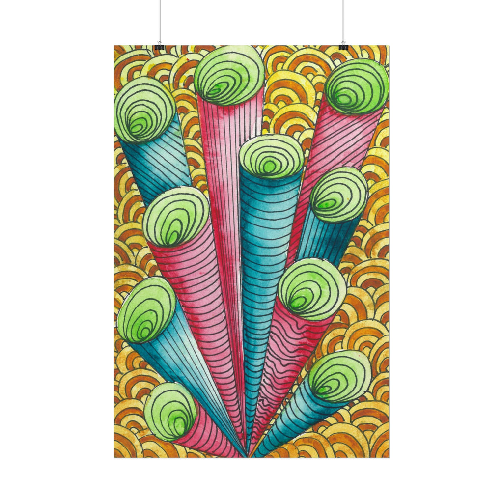 Large Colourful Wall Art, Posters & Prints, For Office, Bedroom or Living Room, or Special Gift #93 On A Mission