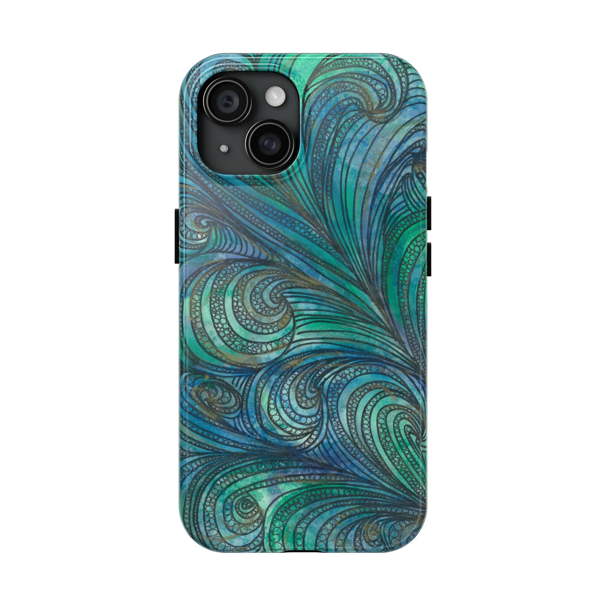 Tough Phone Case - All iPhones and Samsung Galaxys - Exciting Abstract Design #71 Call Of The Sea