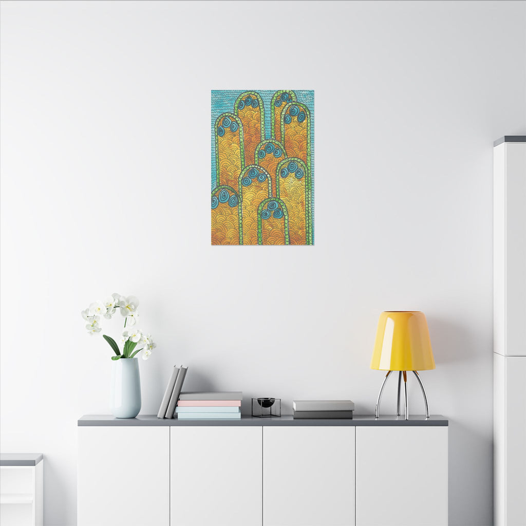 Large Colourful Wall Art, Canvas Prints, For Office, Bedroom or Living Room, or Special Gift #87 Belgrade Impressions