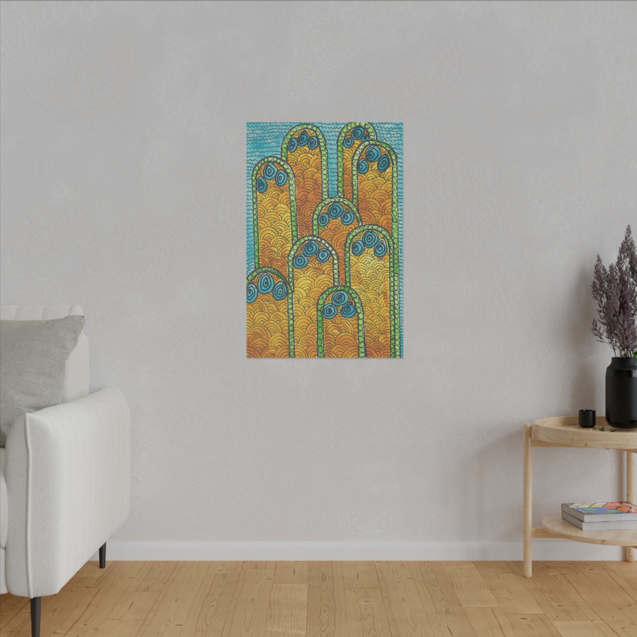 Large Colourful Wall Art, Canvas Prints, For Office, Bedroom or Living Room, or Special Gift #87 Belgrade Impressions