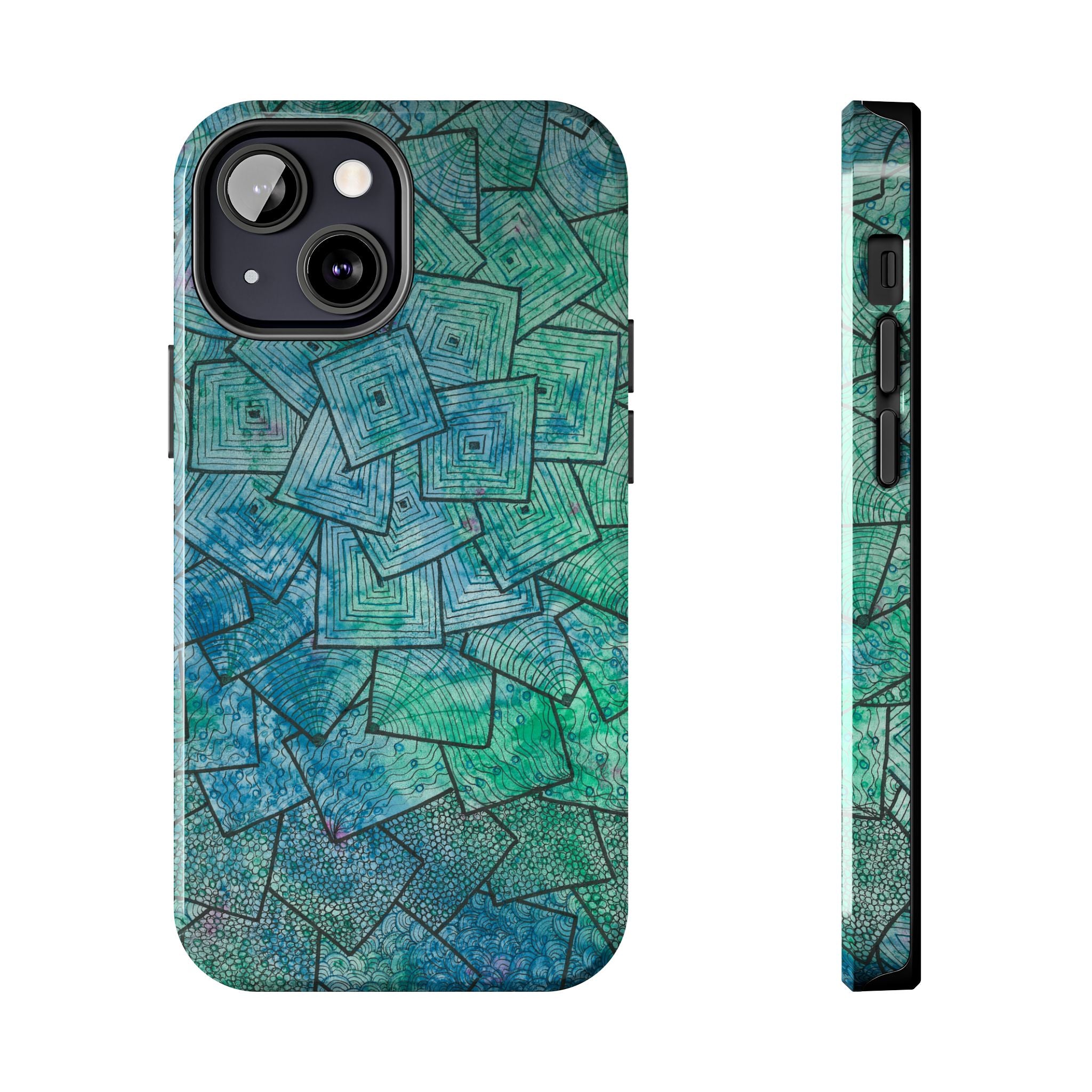 Tough Phone Case - All iPhones and Samsung Galaxys - Exciting Abstract Design #65 And The Answer Is