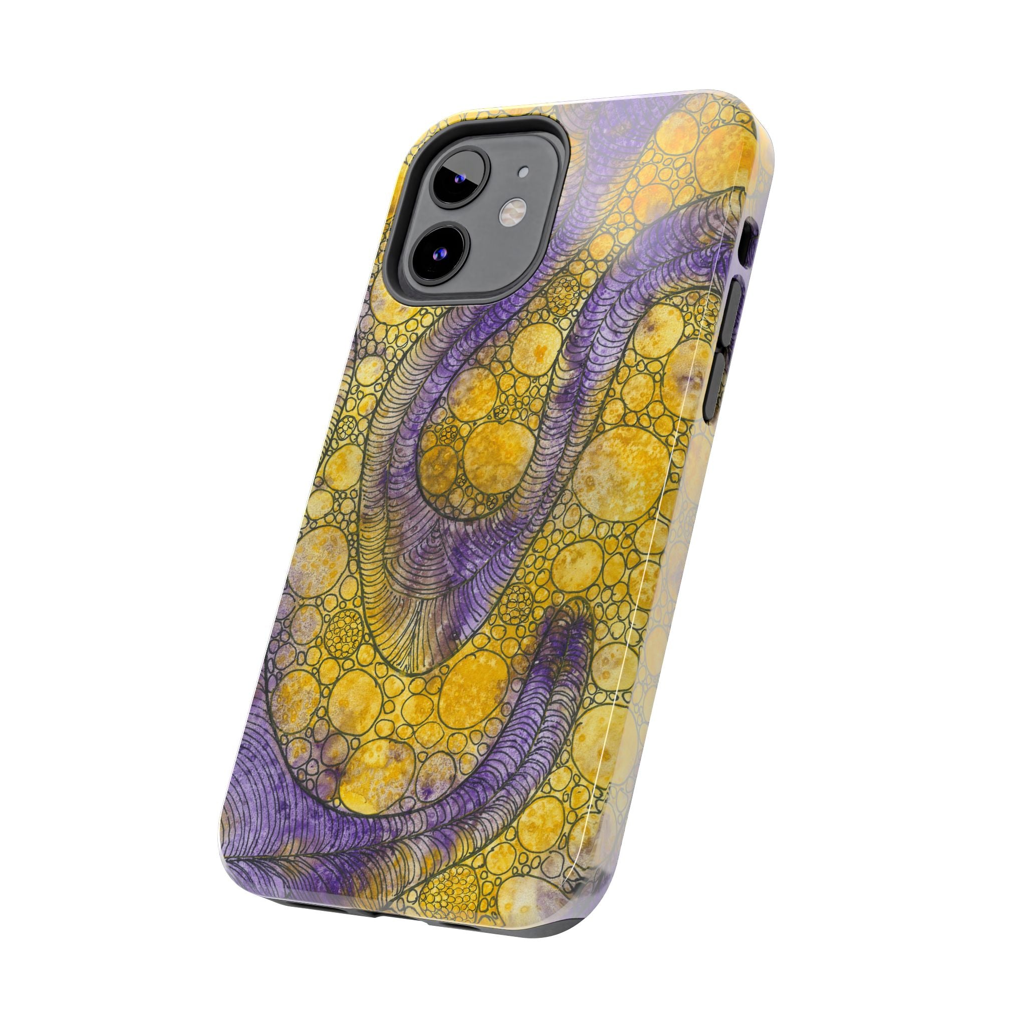 Tough Phone Case - All iPhones and Samsung Galaxys - Exciting Abstract Design #64 Is Now A Good Time?