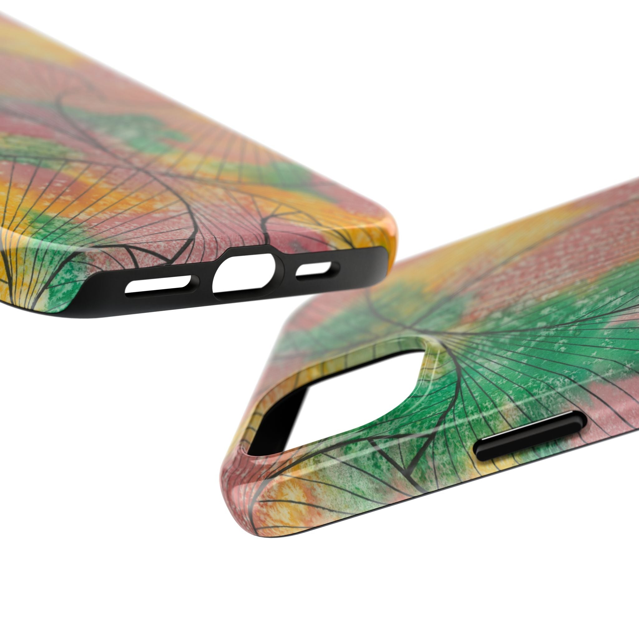 Tough Phone Case - All iPhones and Samsung Galaxys - Exciting Abstract Design #49 Health Well Being