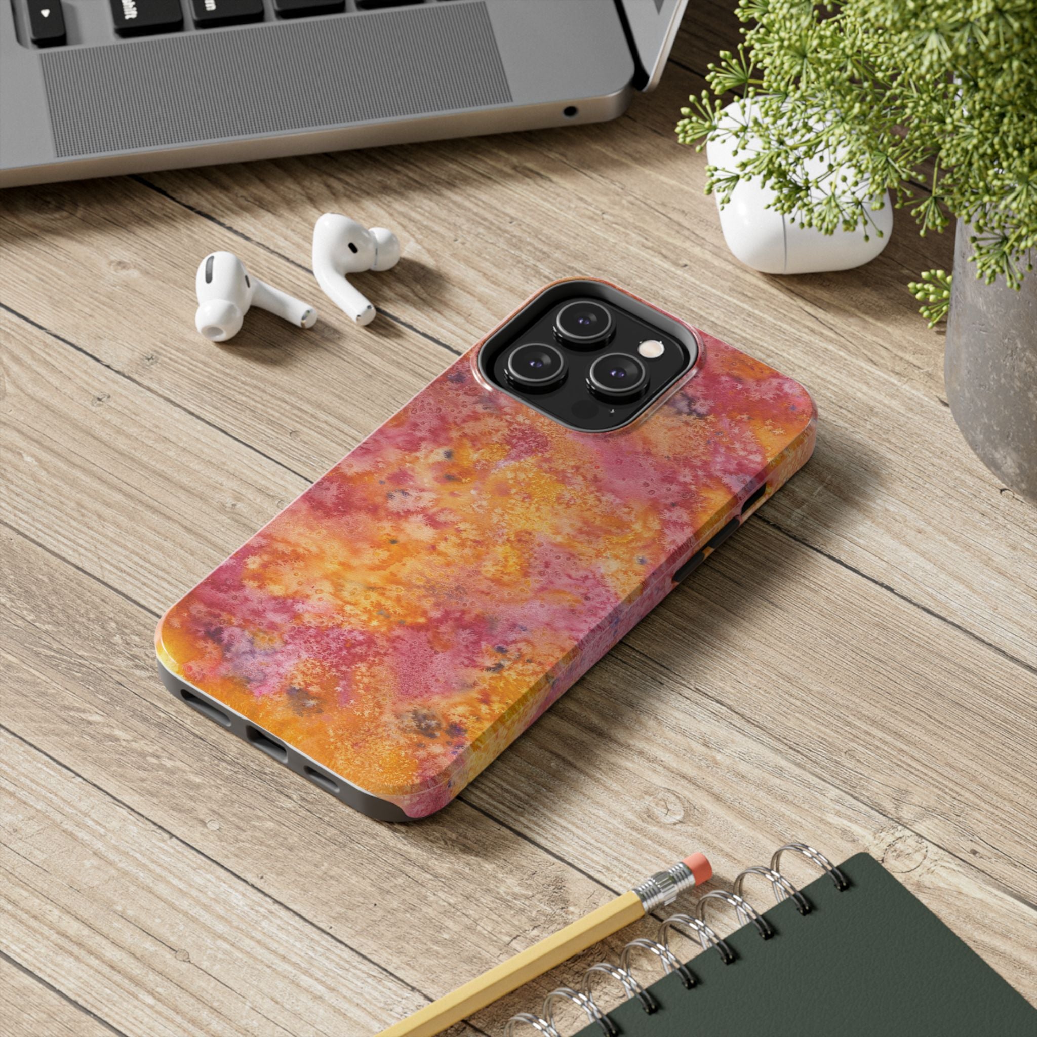 Tough Phone Case - All iPhones and Samsung Galaxys - Exciting Abstract Design #54 Heaven Can Wait