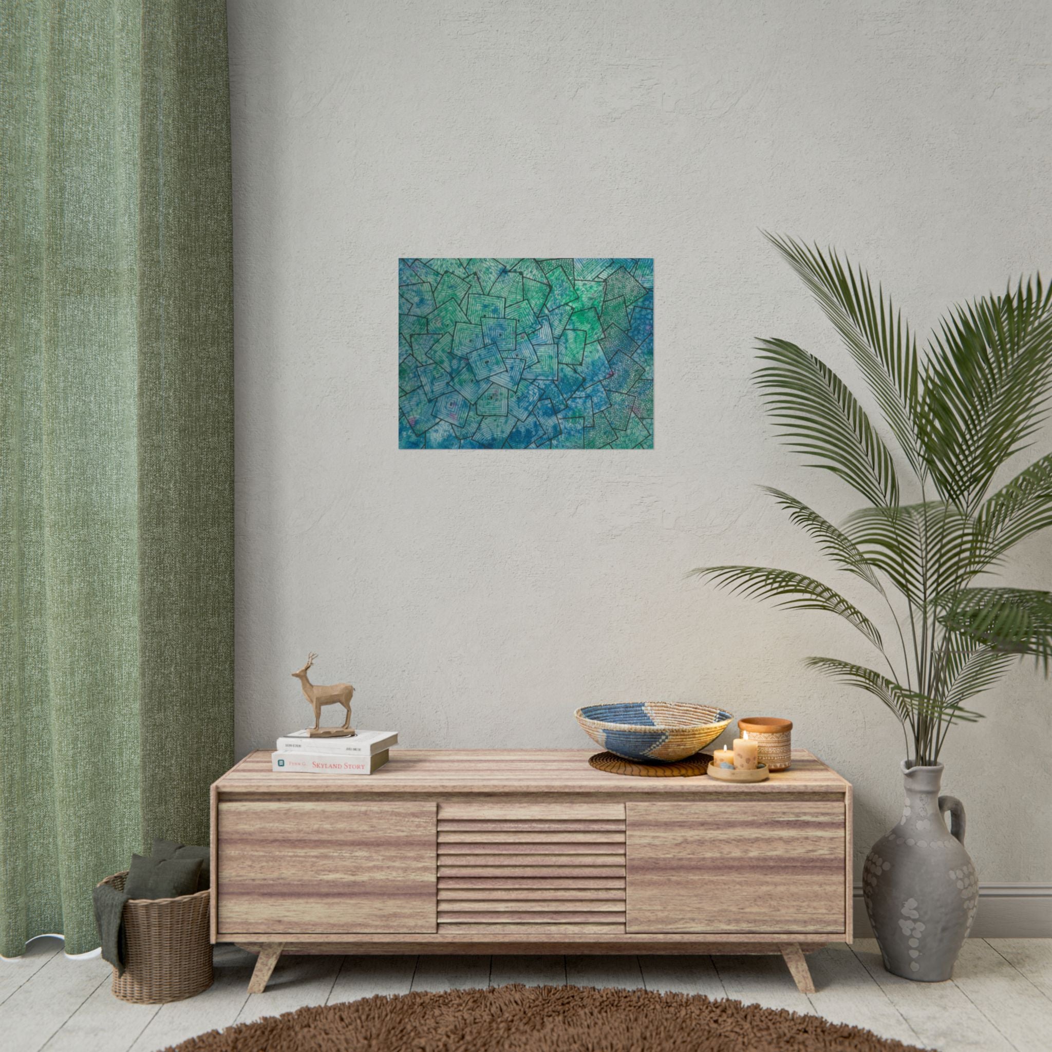 Large Colourful Wall Art, Posters & Prints, For Office, Bedroom or Living Room, or Special Gift #65 And The Answer Is?