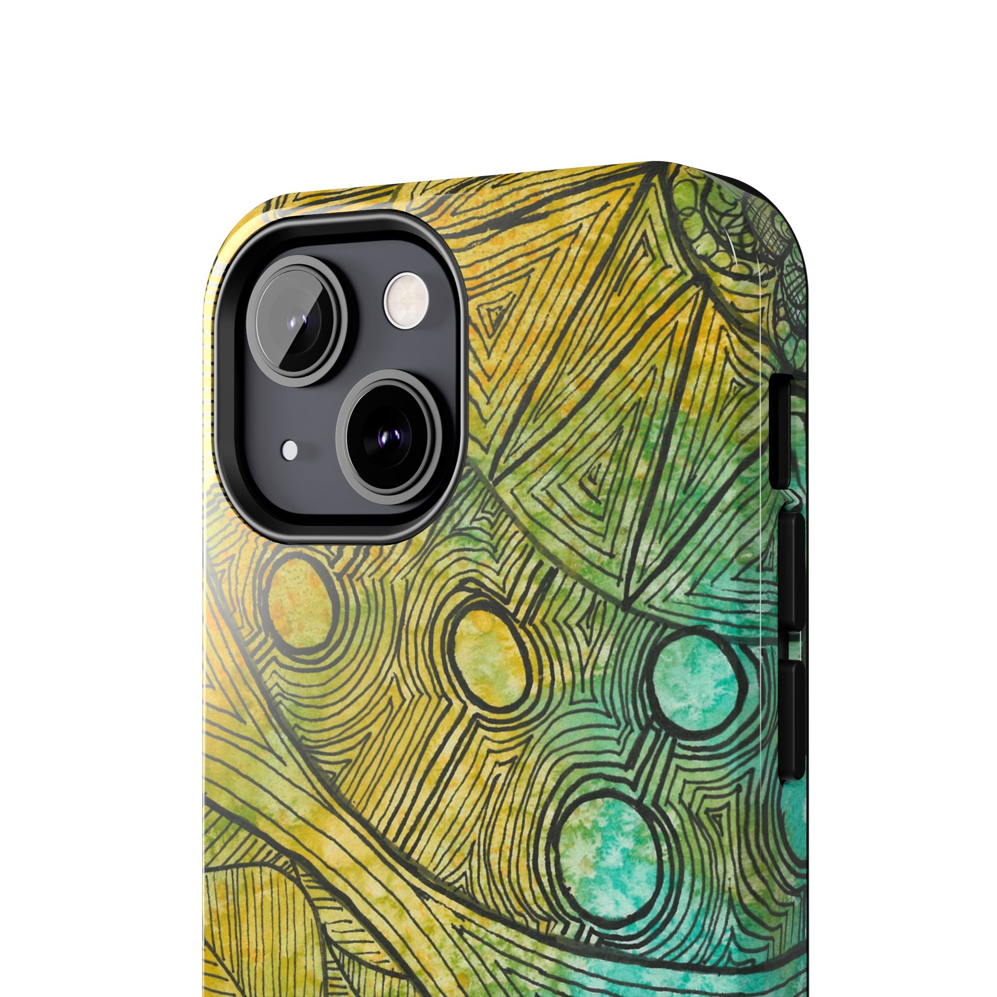 Tough Phone Case - All iPhones and Samsung Galaxys - Exciting Abstract Design #27 Come What May