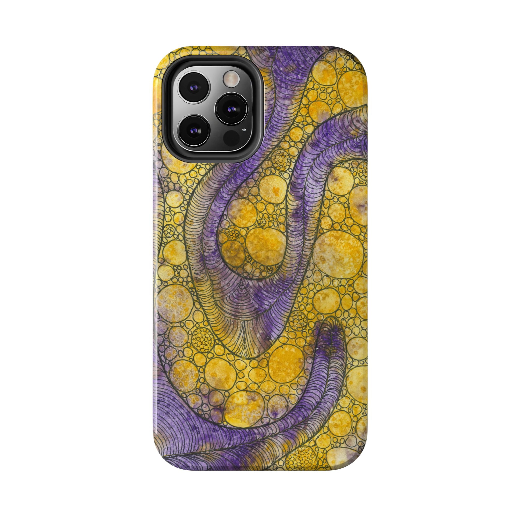 Tough Phone Case - All iPhones and Samsung Galaxys - Exciting Abstract Design #64 Is Now A Good Time?