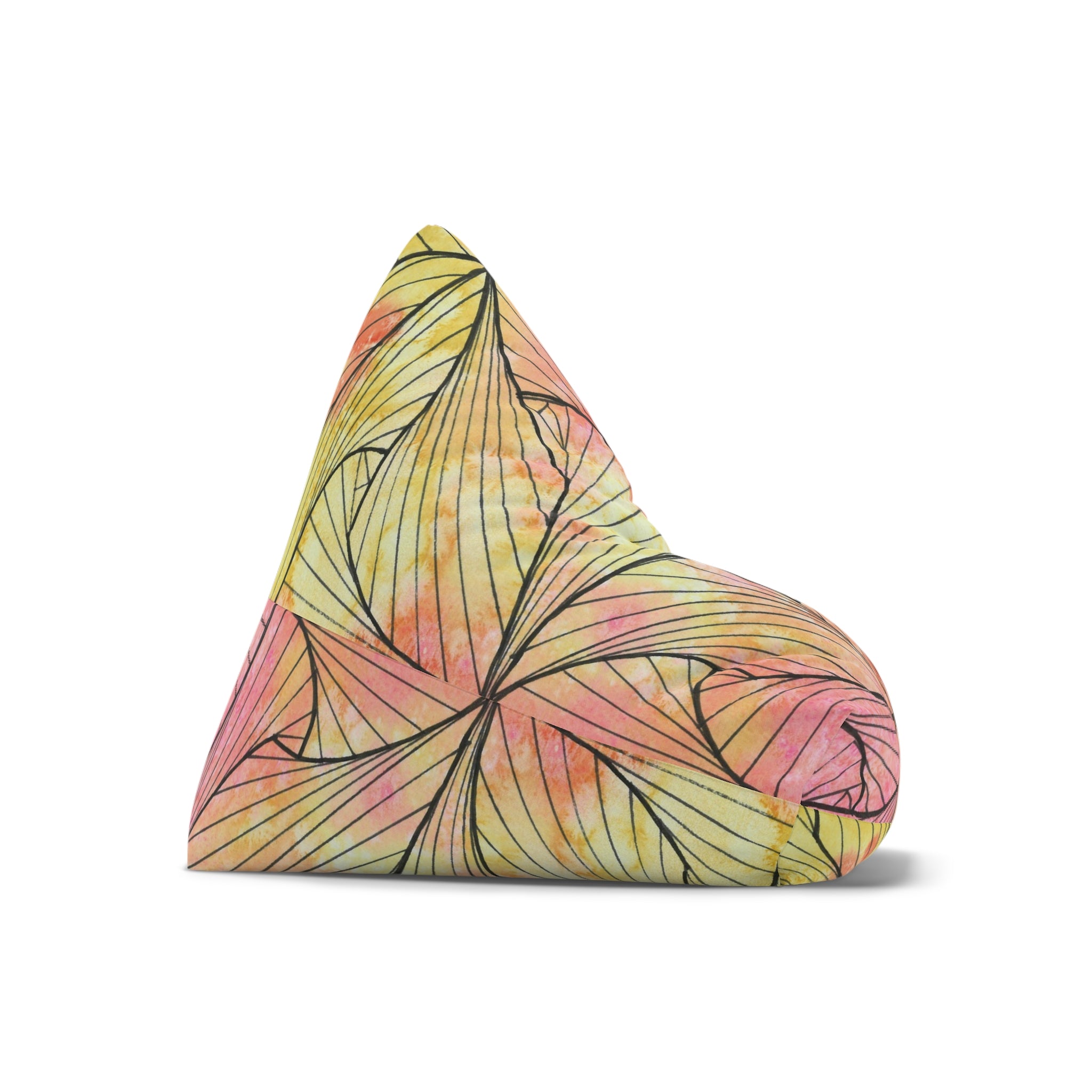 Bean Bag Chair Covers For Indoor & Outdoor - 2 Sizes - Exciting Abstract Design #39 Impossible They Said!