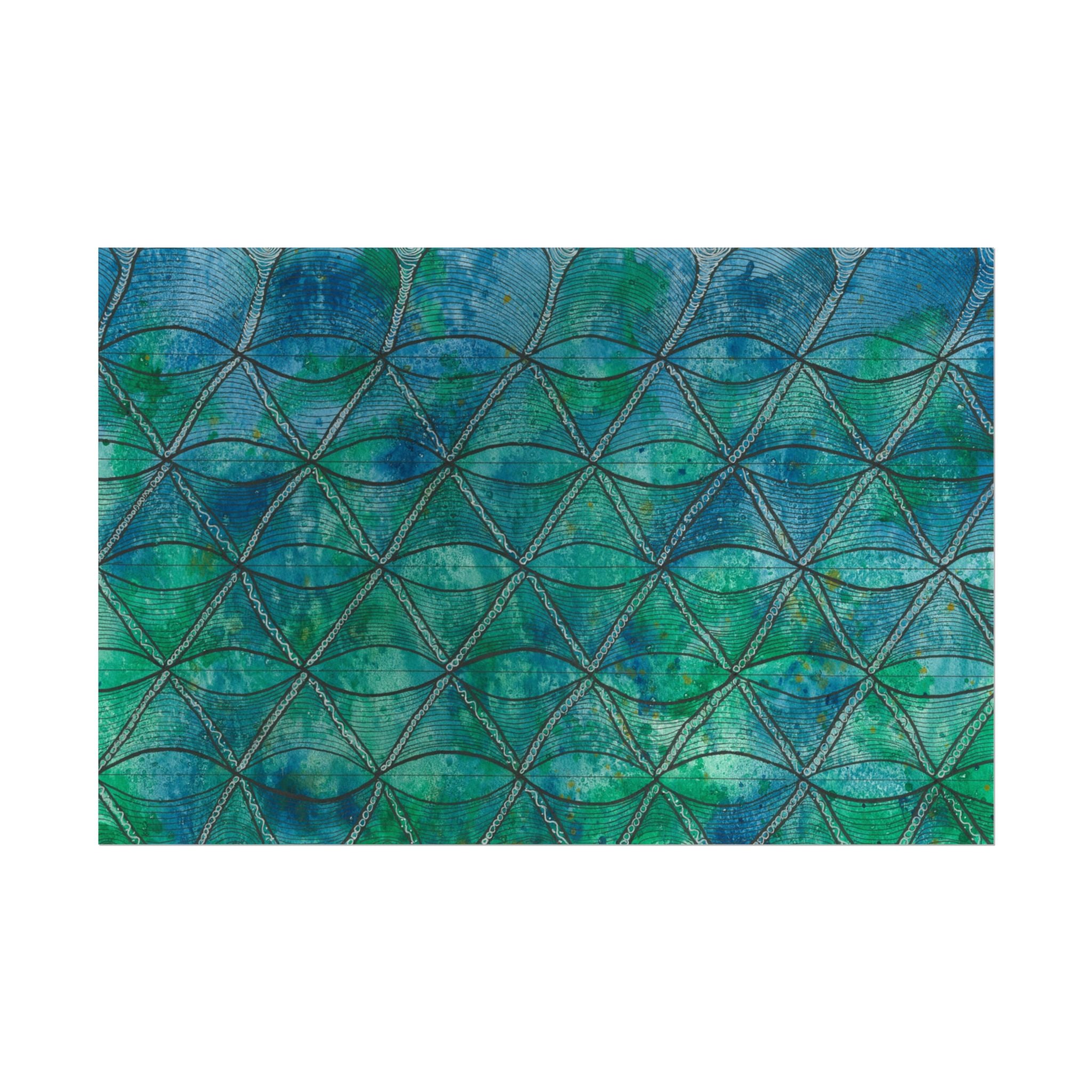 Large Colourful Wall Art, Posters & Prints, For Office, Bedroom or Living Room, or Special Gift #58 How's The Serenity?