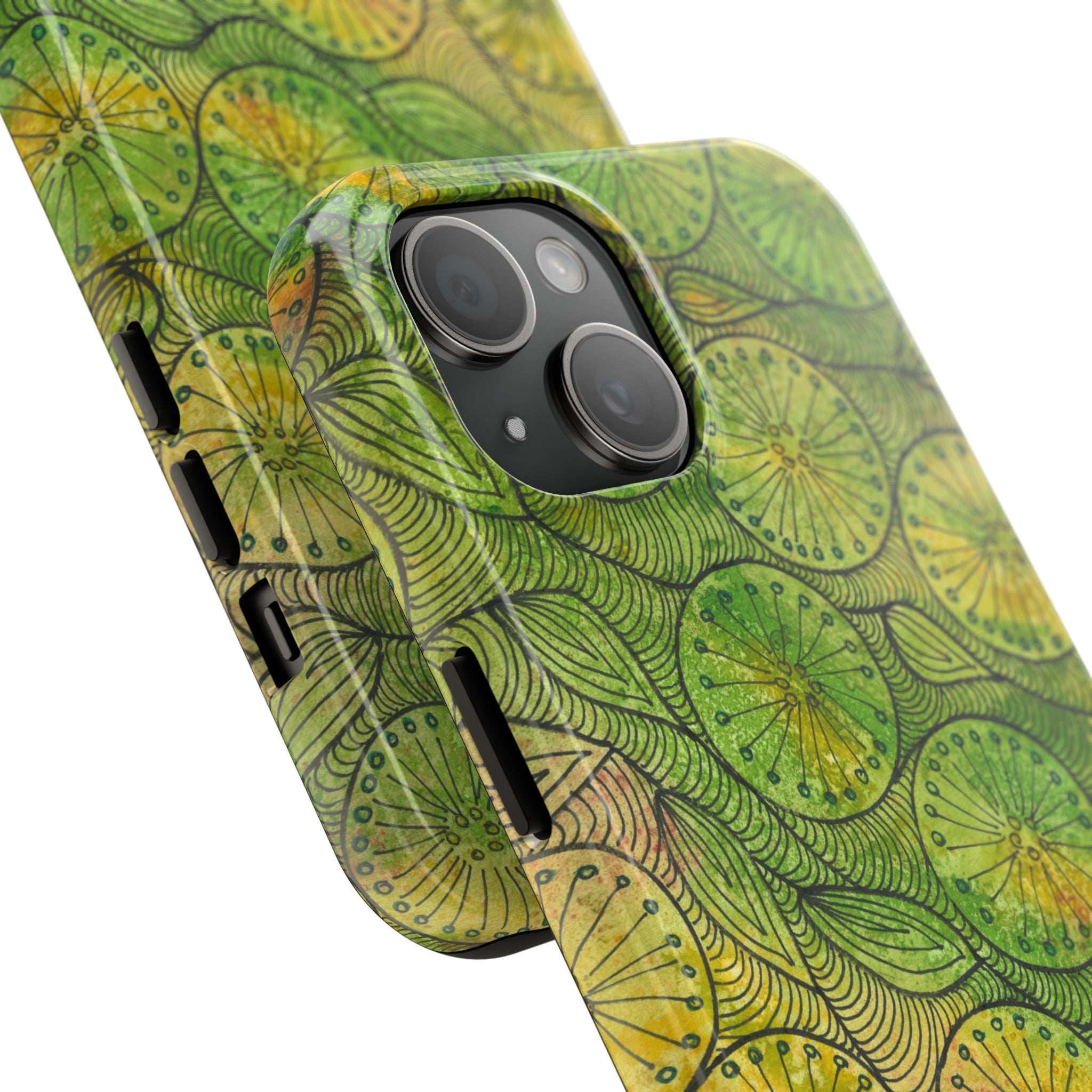 Tough Phone Case - All iPhones and Samsung Galaxys - Exciting Abstract Design #63 Margarita Mondays