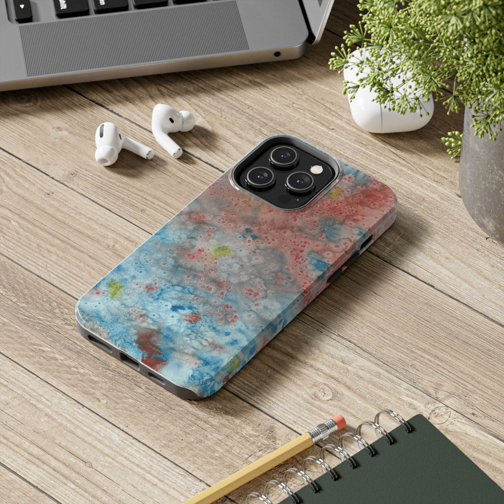 Tough Phone Case - All iPhones and Samsung Galaxys - Exciting Abstract Design #53 The Reef