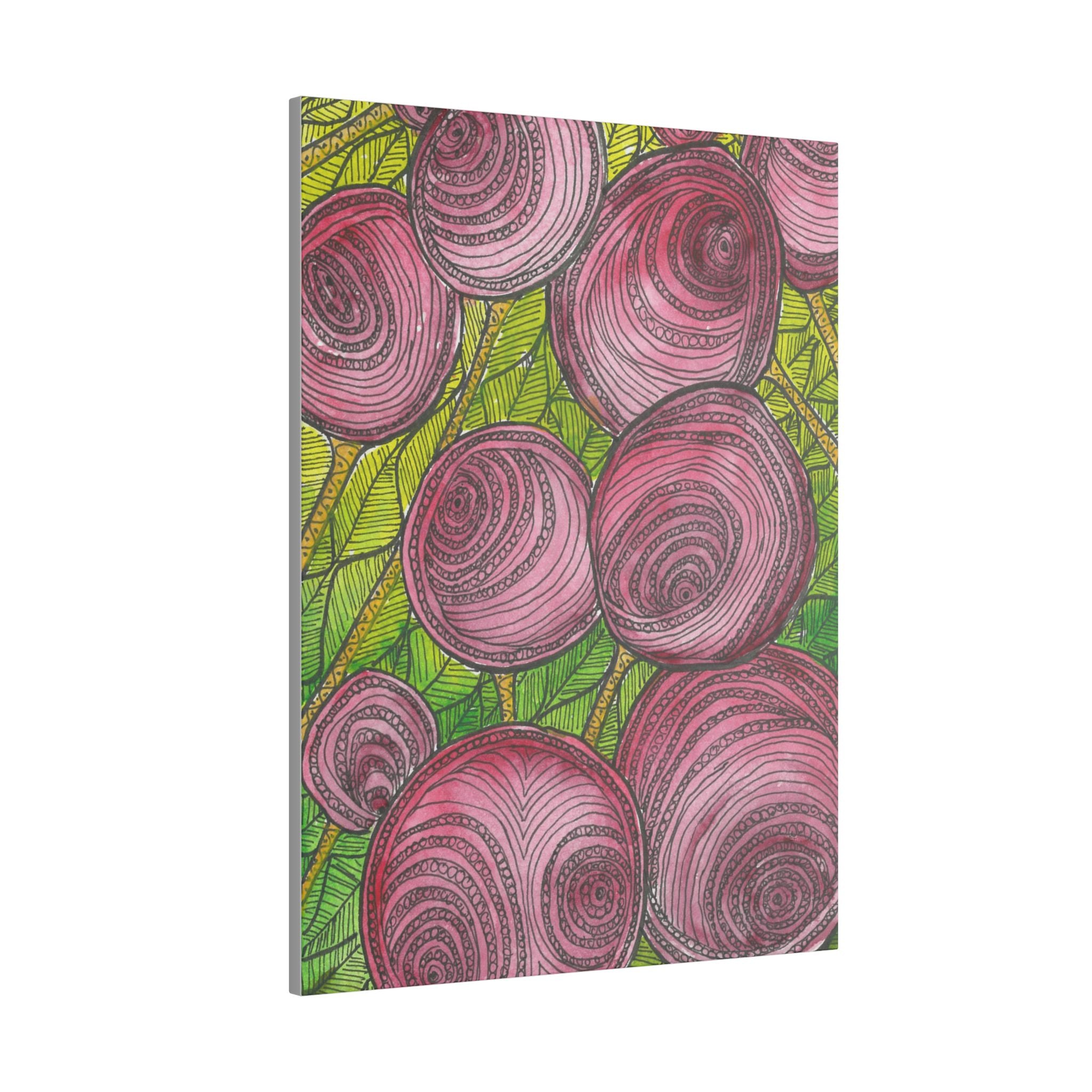 Large Colourful Wall Art, Canvas Prints, For Office, Bedroom or Living Room, or Special Gift #9 Spaced Blossoms