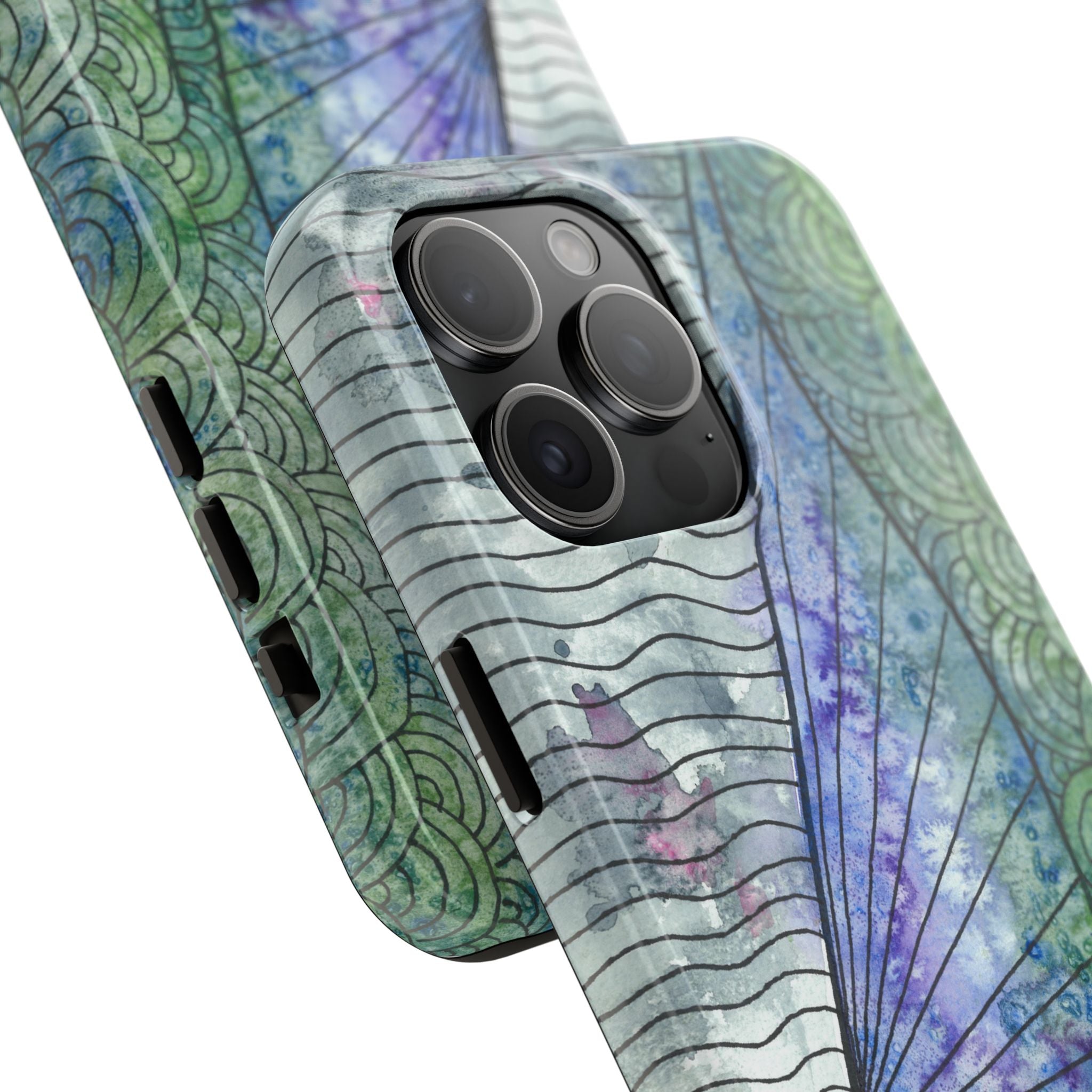 Tough Phone Case - All iPhones and Samsung Galaxys - Exciting Abstract Design #90 Rtanj Pyramid - Serbia