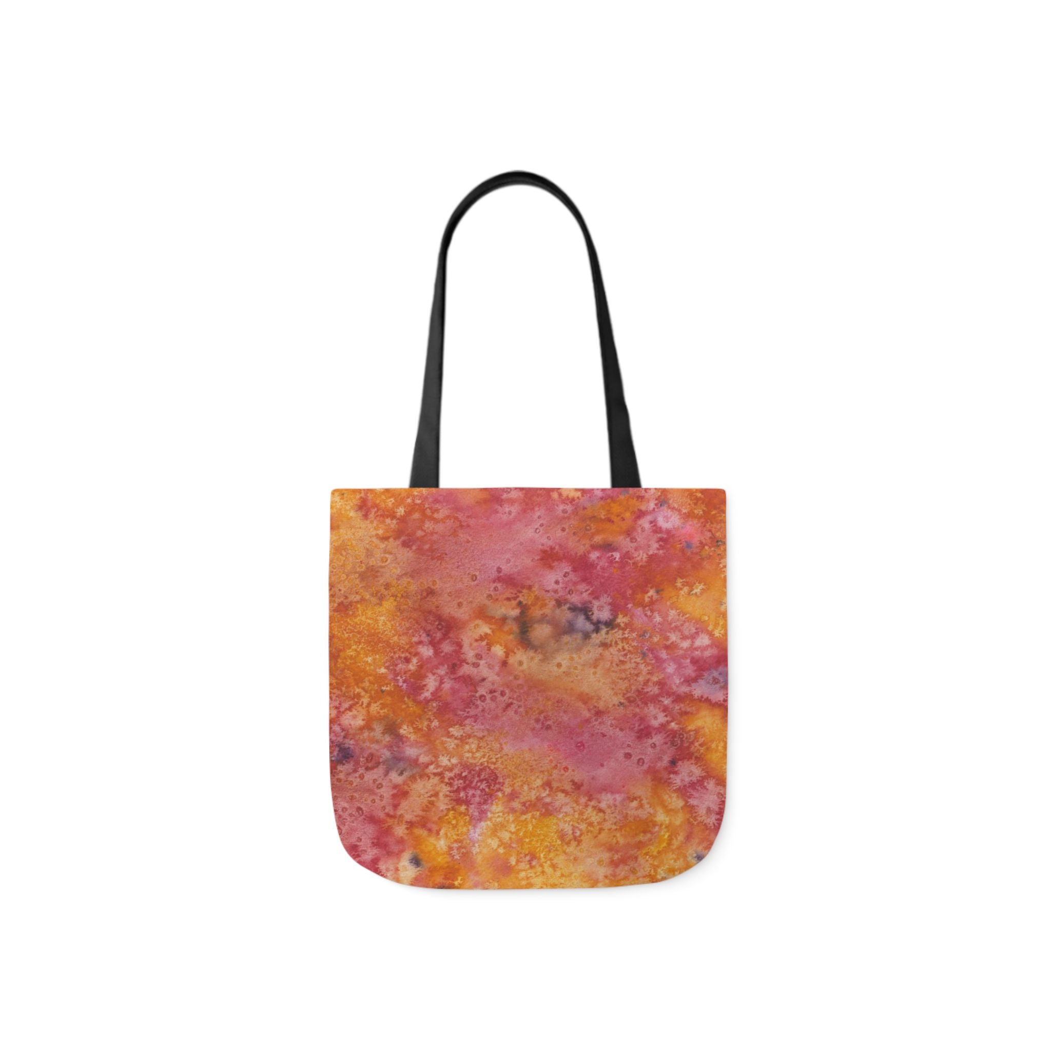 Canvas Tote Bags, Colourful Abstract Designs, 5-Color Straps, 3 Sizes.  For Family and friends or a Special Gift #54 Heaven Can Wait