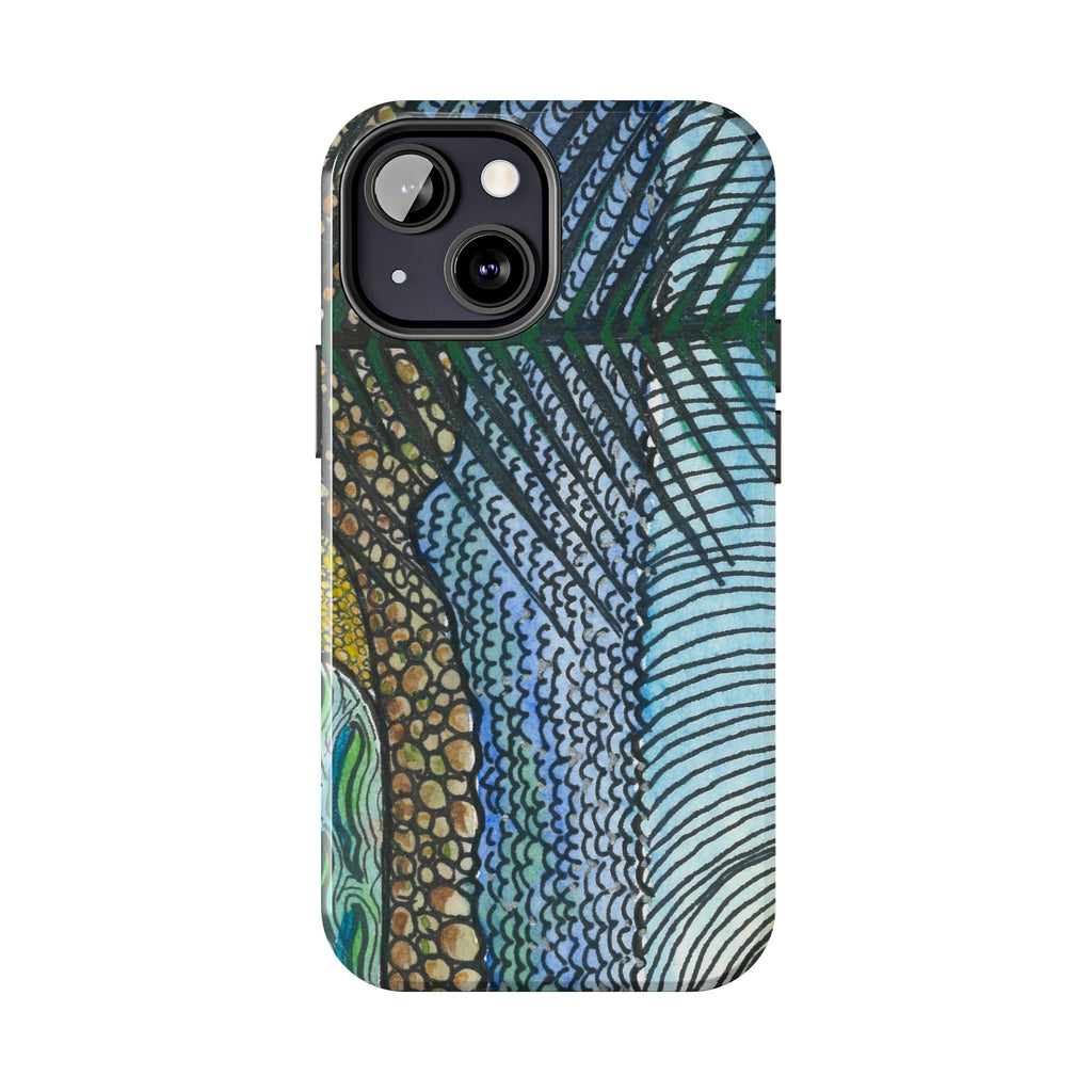 Tough Phone Case - All iPhones and Samsung Galaxys - Exciting Abstract Design #47 Cottesloe