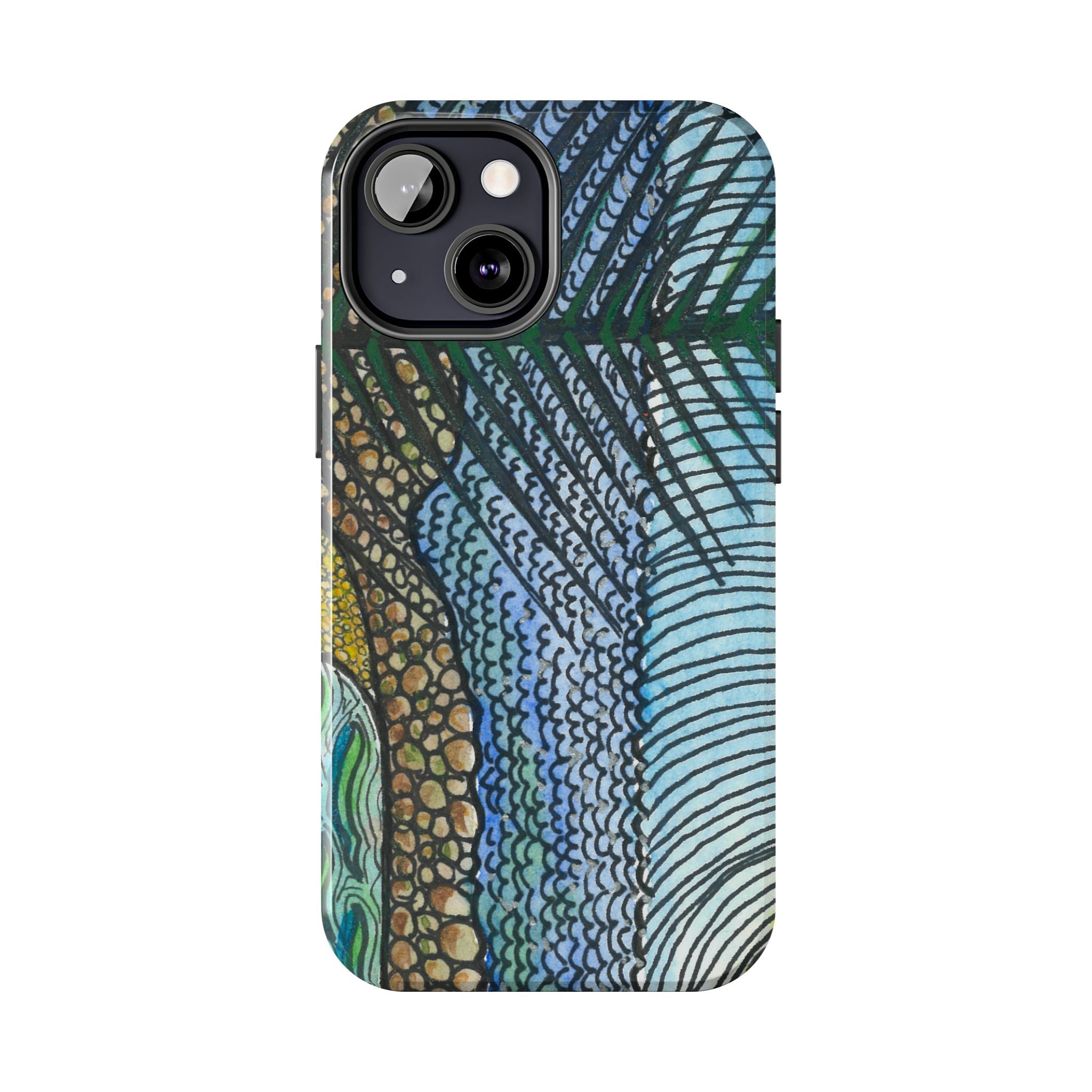 Tough Phone Case - All iPhones and Samsung Galaxys - Exciting Abstract Design #47 Cottesloe