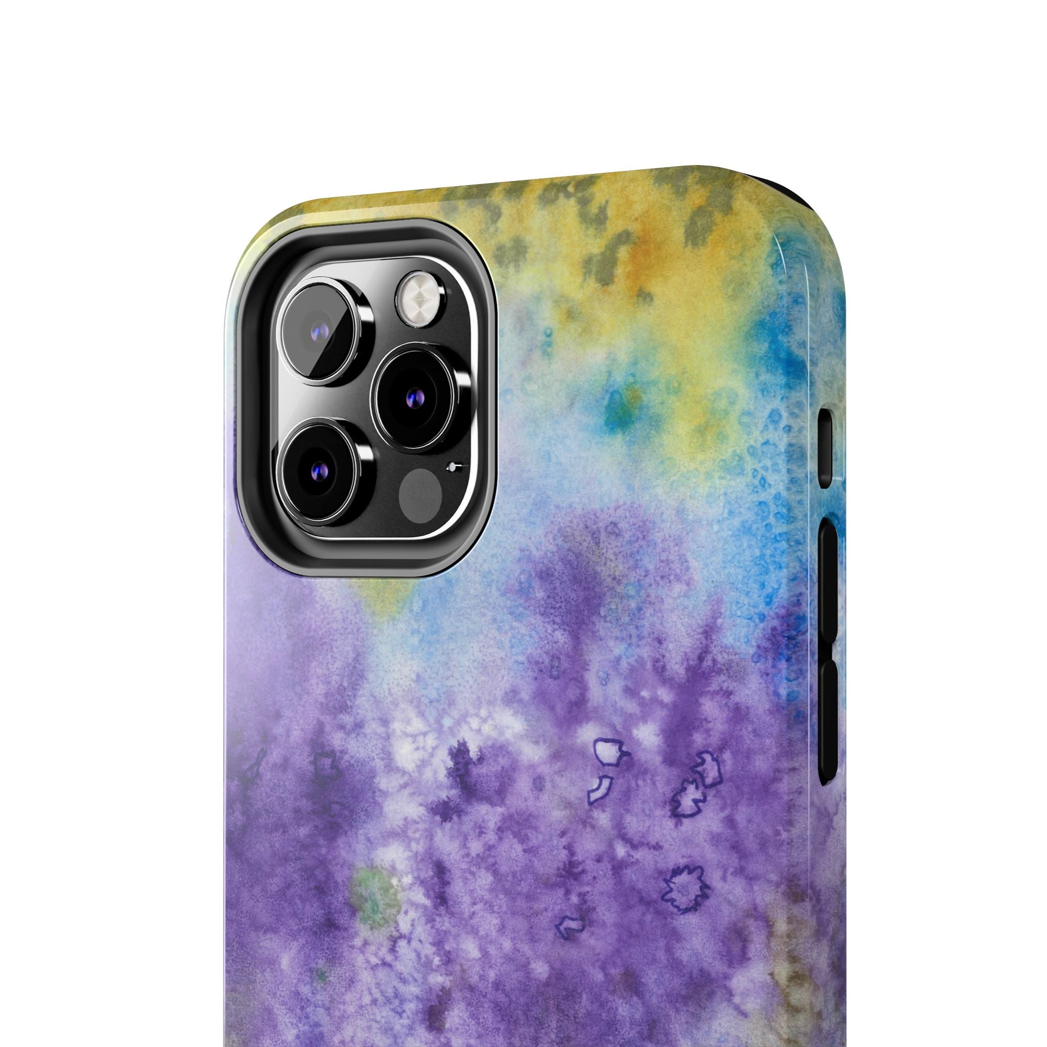 Tough Phone Case - All iPhones and Samsung Galaxys - Exciting Abstract Design #74 Lavender Fields