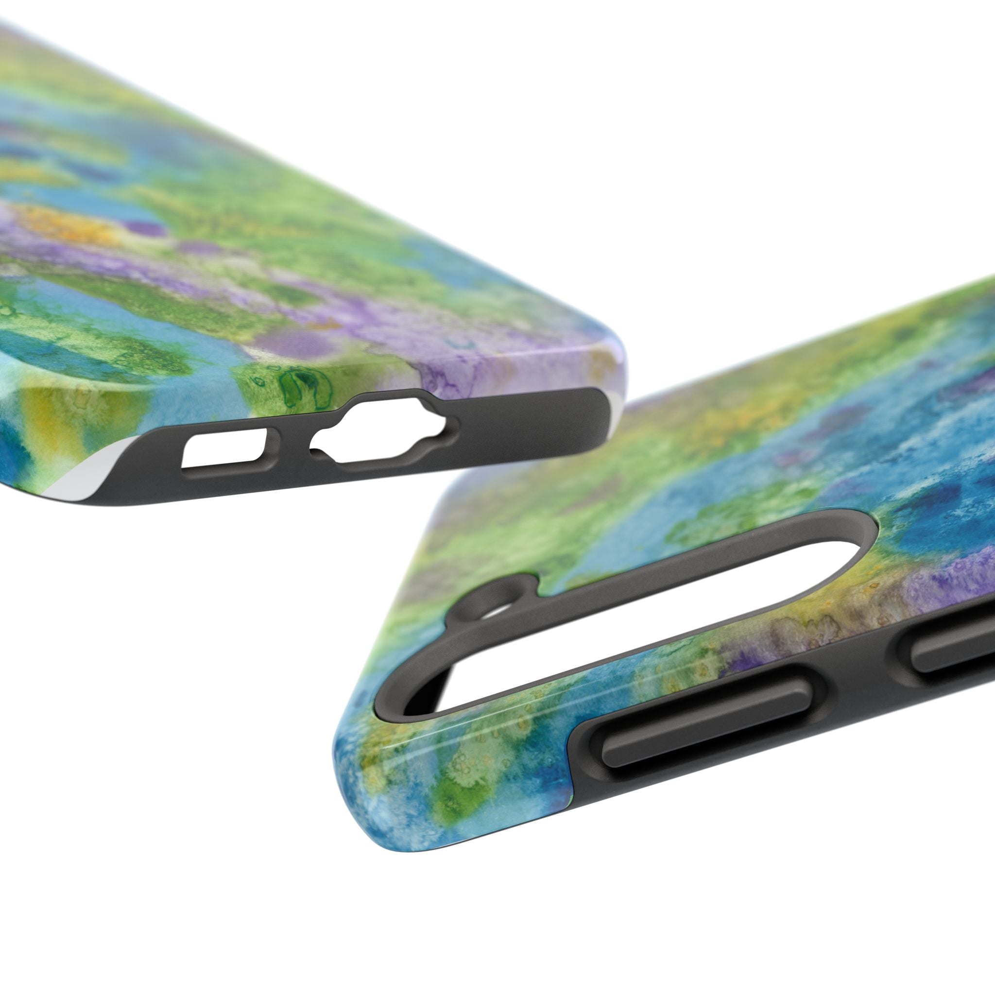 Tough Phone Case - All iPhones and Samsung Galaxys - Exciting Abstract Design #60 Happy Holidays