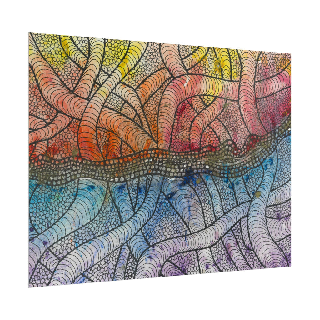 Large Colourful Wall Art, Posters & Prints, For Office, Bedroom or Living Room, or Special Gift #72 After The End