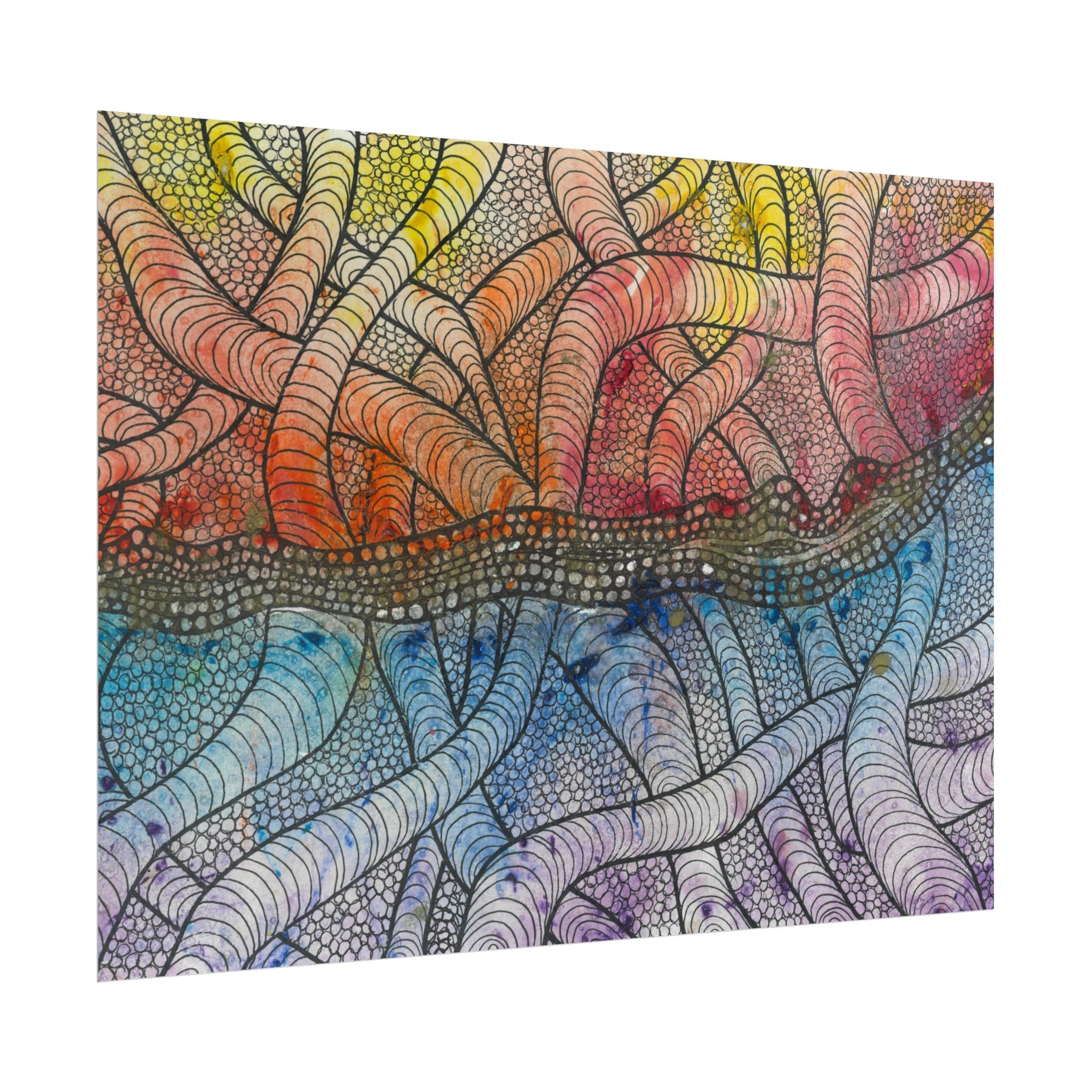 Large Colourful Wall Art, Posters & Prints, For Office, Bedroom or Living Room, or Special Gift #72 After The End