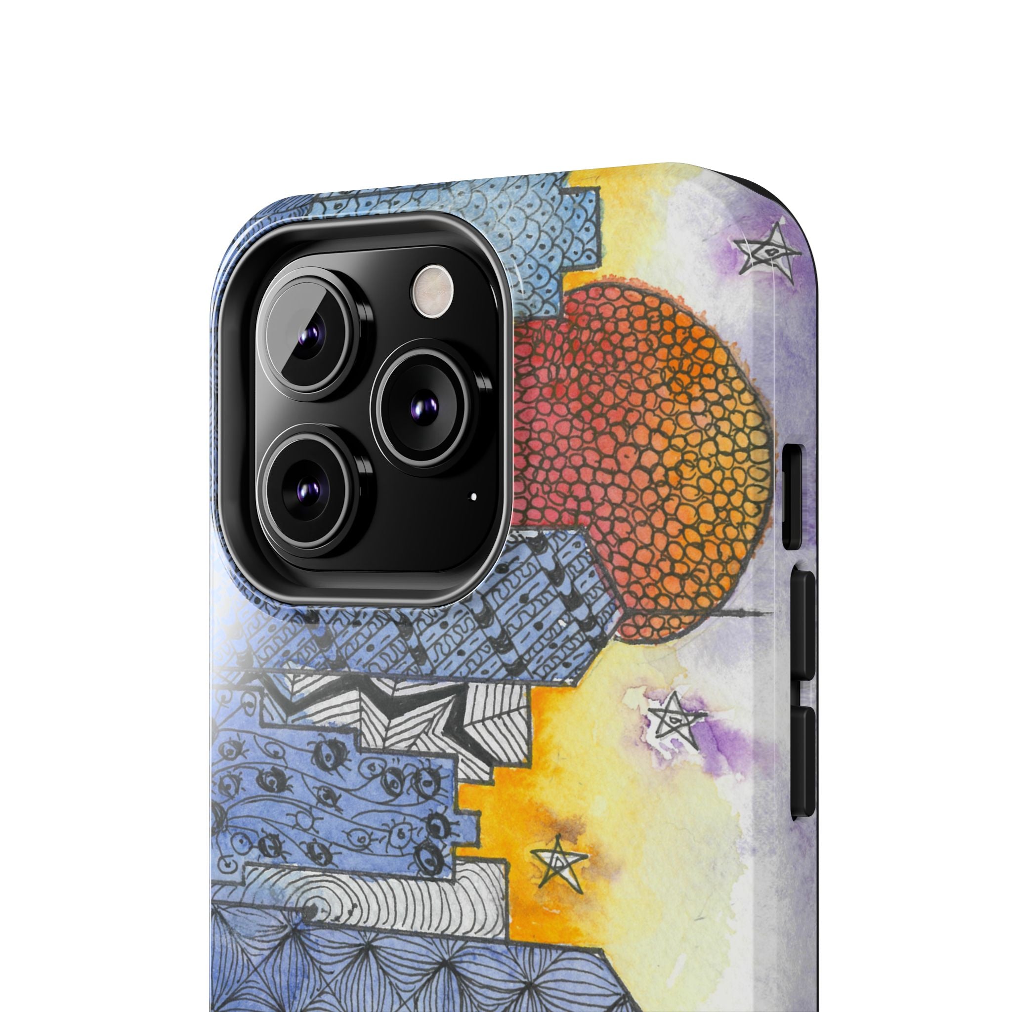 Tough Phone Case - All iPhones and Samsung Galaxys - Exciting Abstract Design #5 In The Shadows